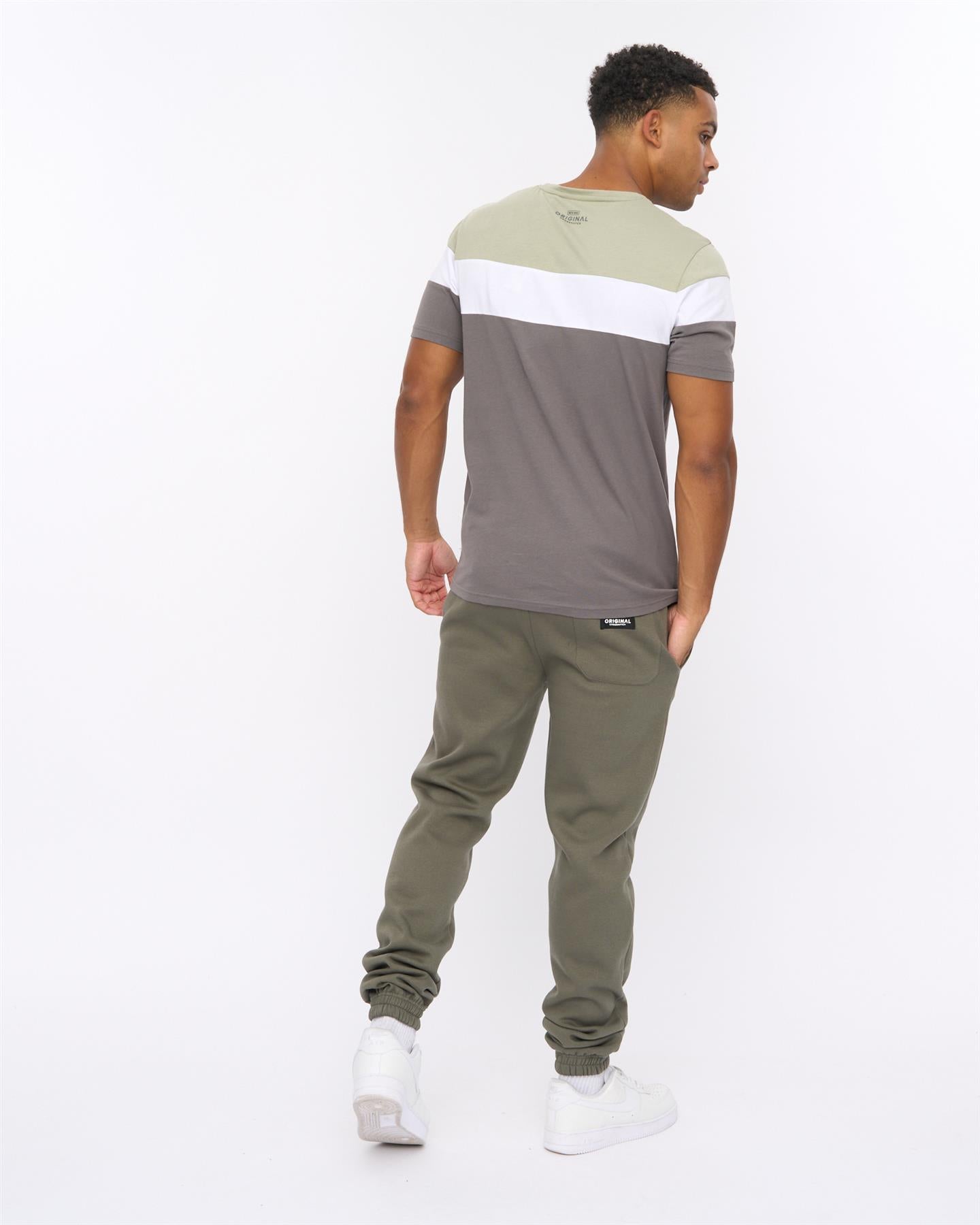 Mens Pattermay T-Shirt Light Olive