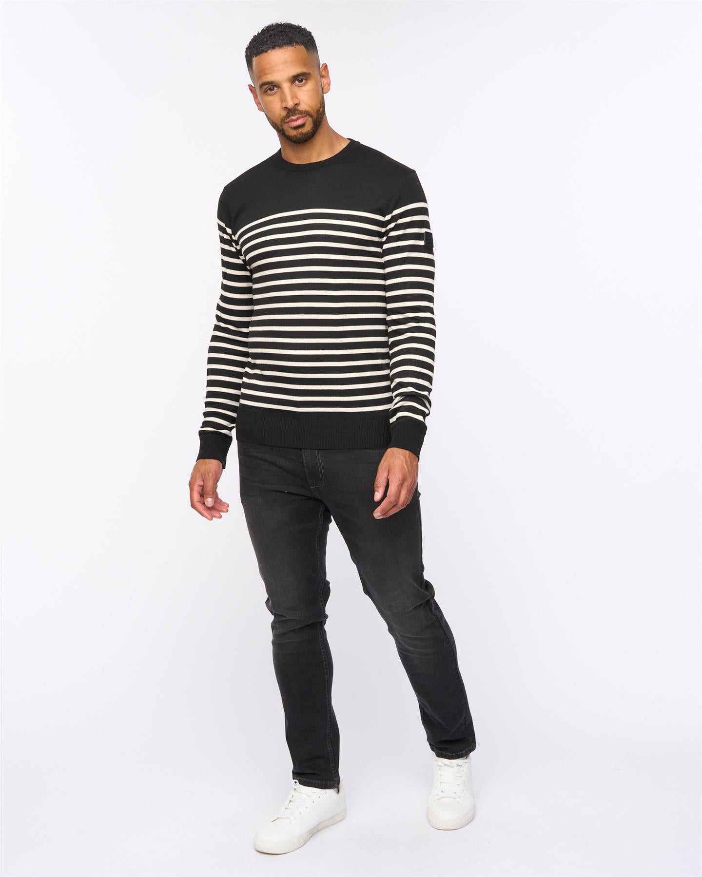 Howland Crew Neck Jumper Black