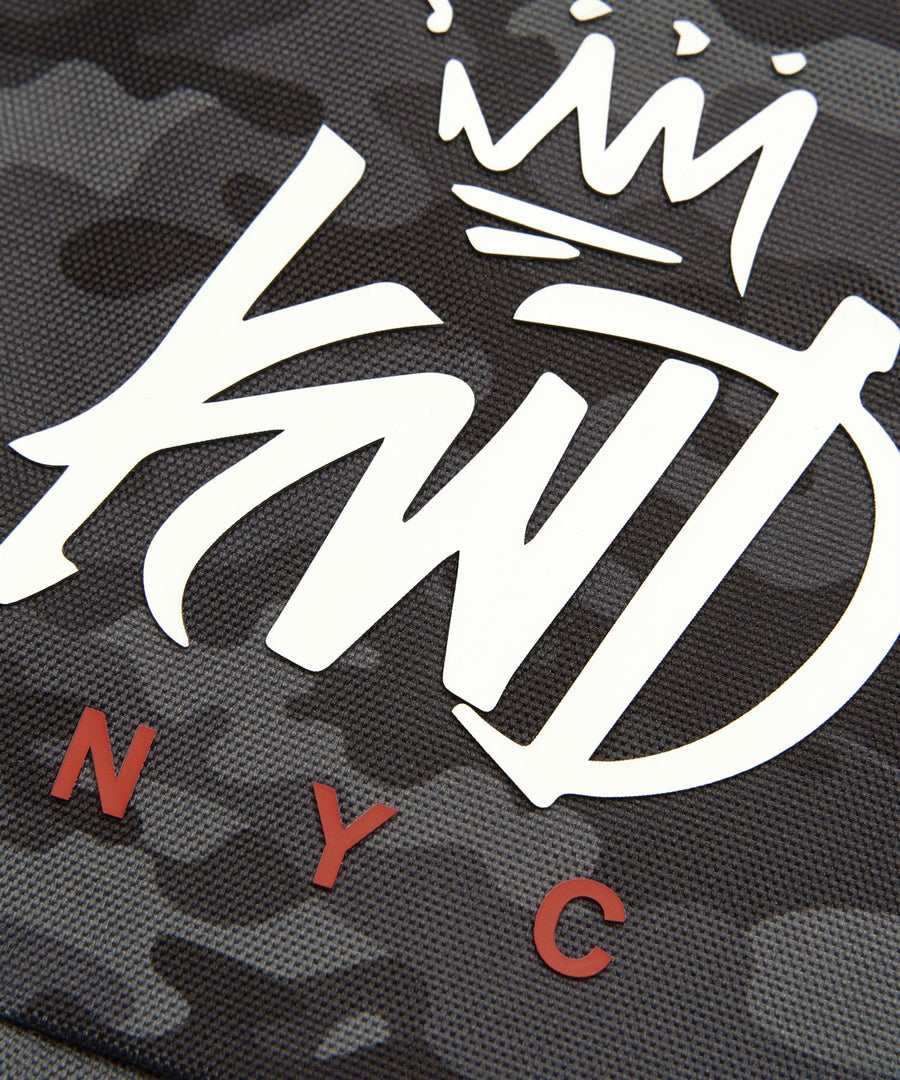 Mens Kayencee Backpack Black Camo