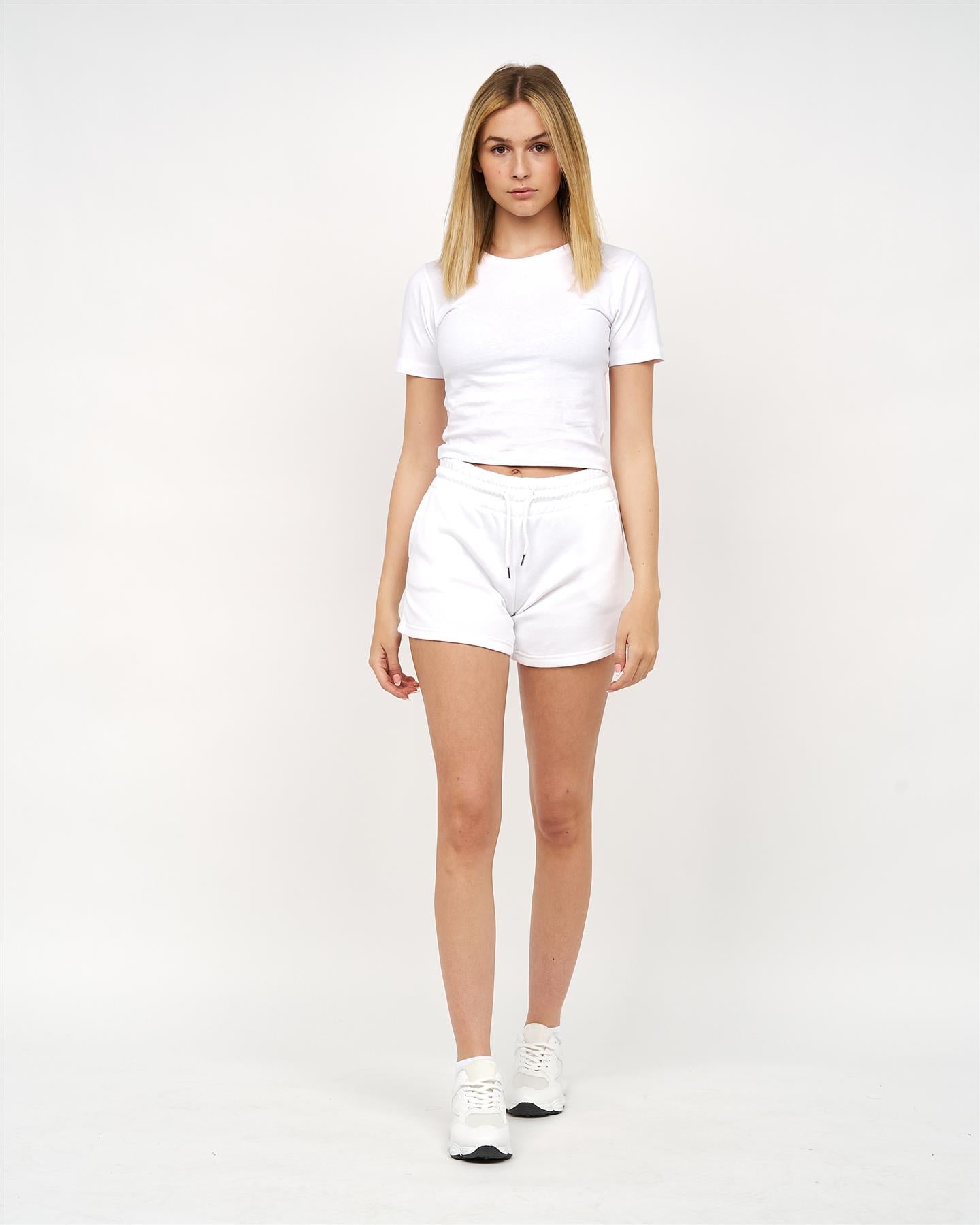 Womens Tilly Crop T-Shirt White