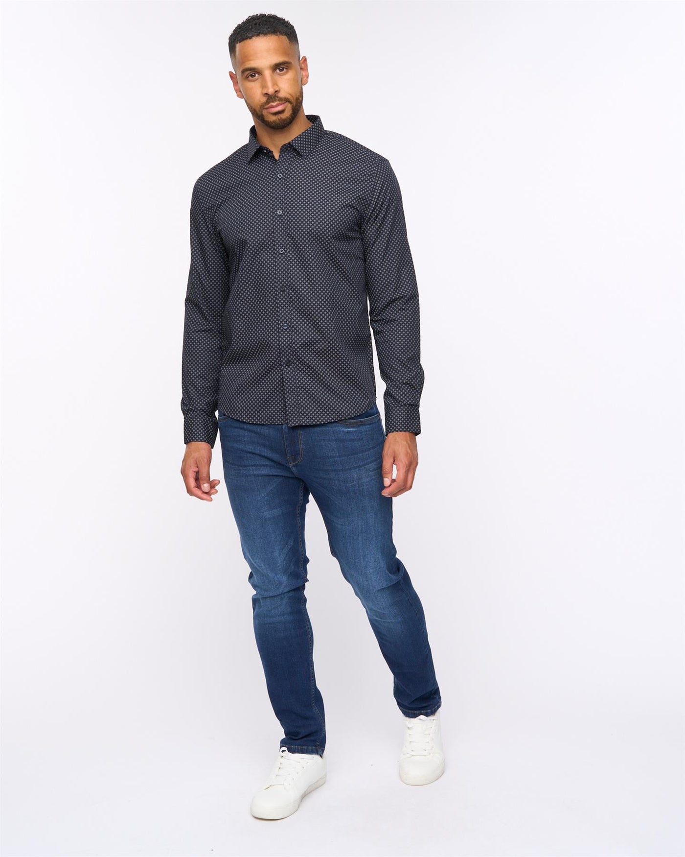 Hanshaw Shirt 2pk Navy/Blue