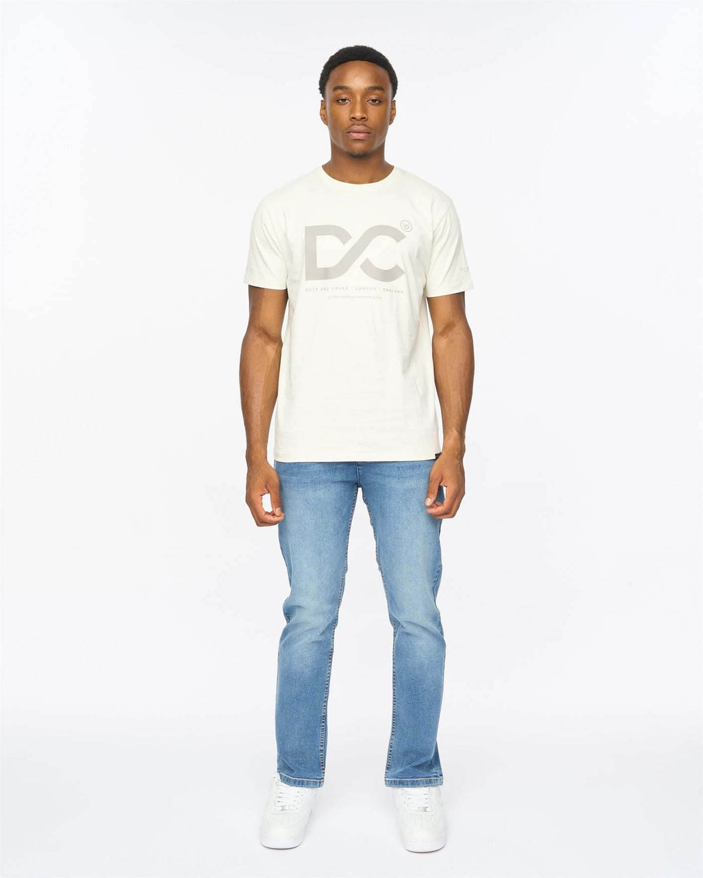 Mens Polymoore Heavy T-Shirt Off White