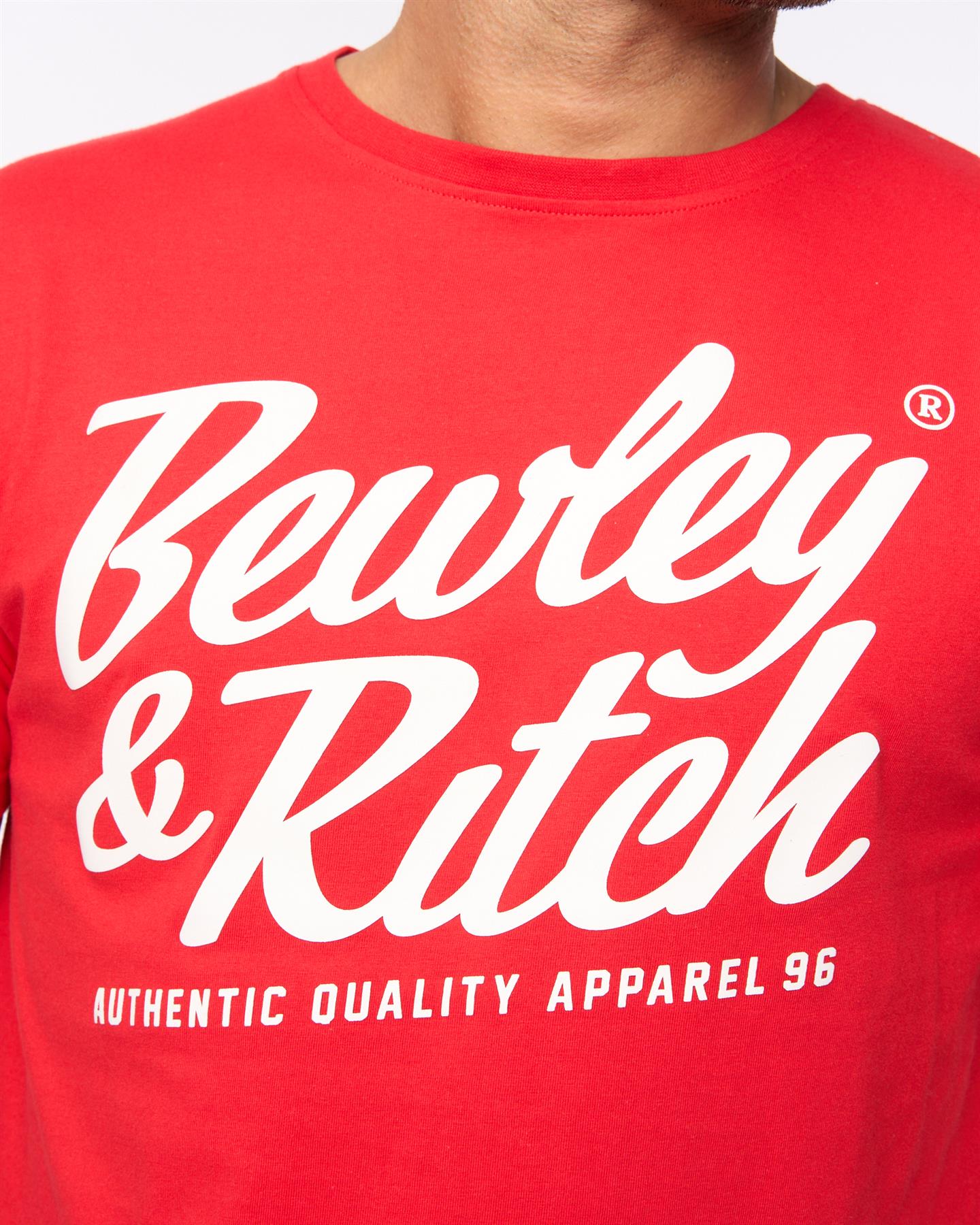 Mens Harlings T-Shirt Red