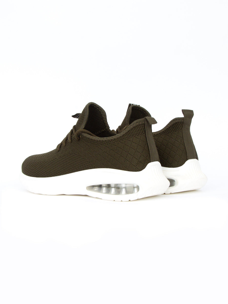 Mens Trevel Trainers Olive