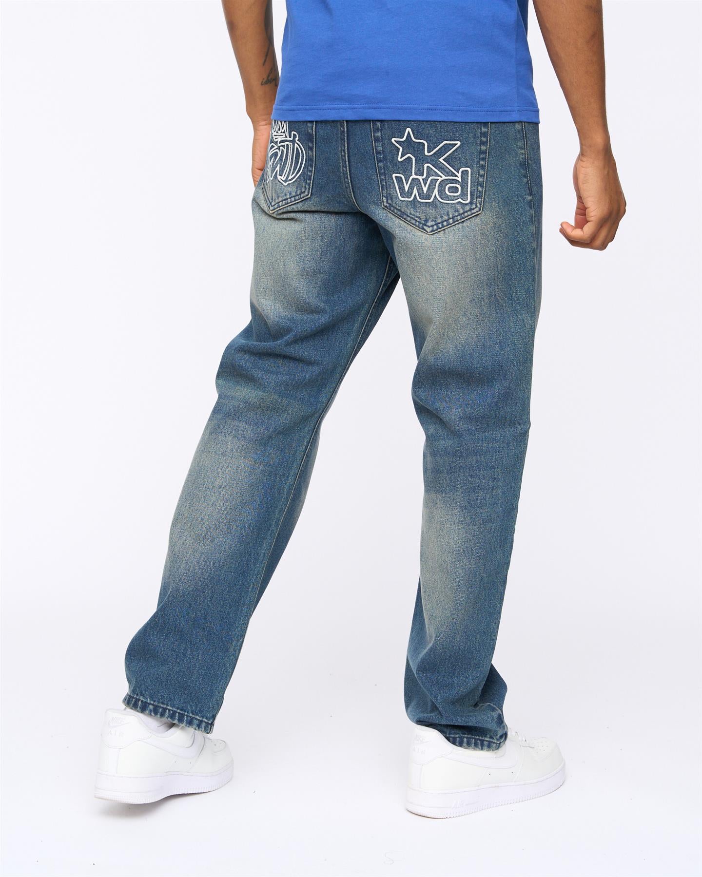 Mens Dubback Jeans Dark Wash