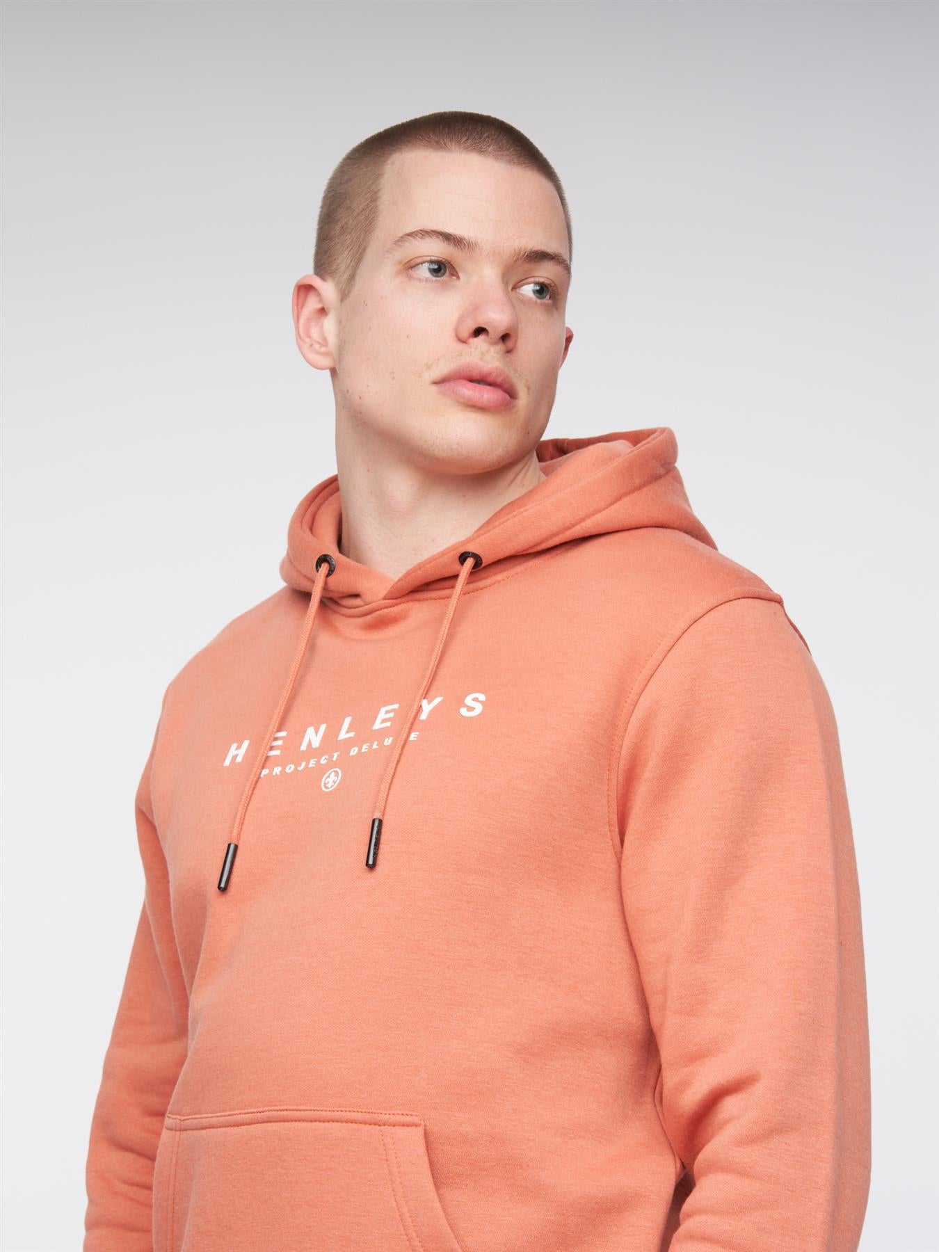 Mens Ninesix Hoodie Brick Red