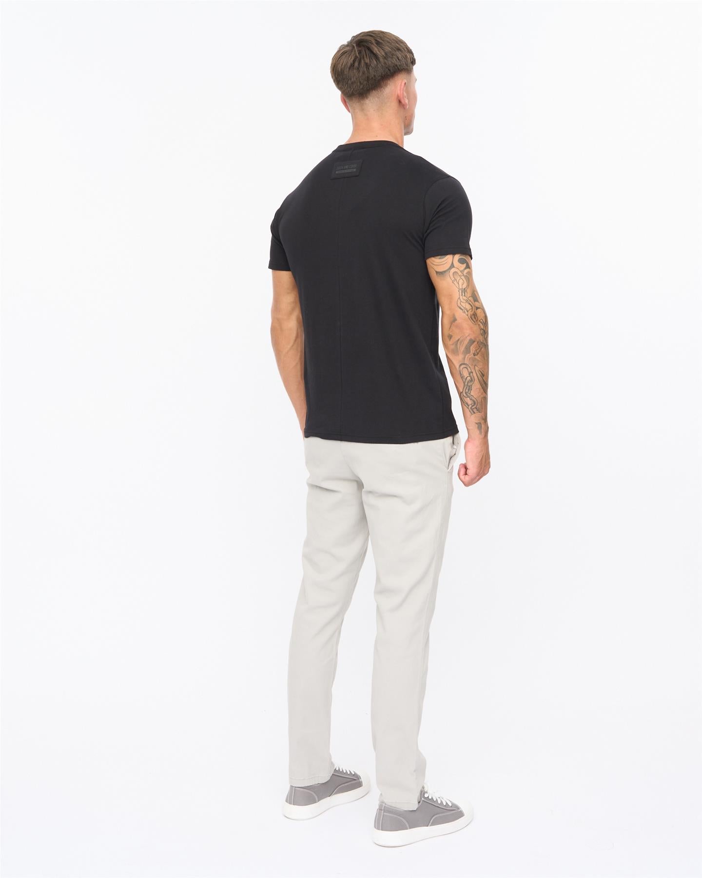Mens Deltamans T-Shirt Black