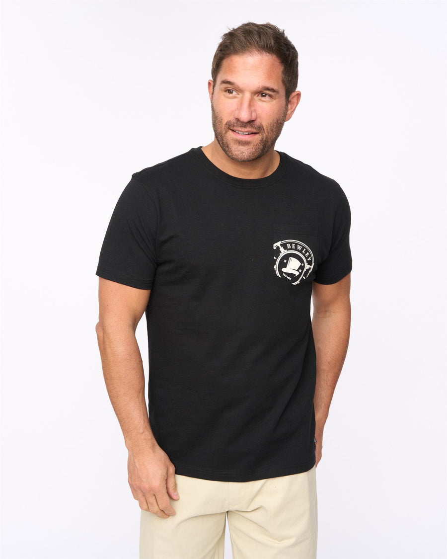 Mens Kinson T-Shirt Black