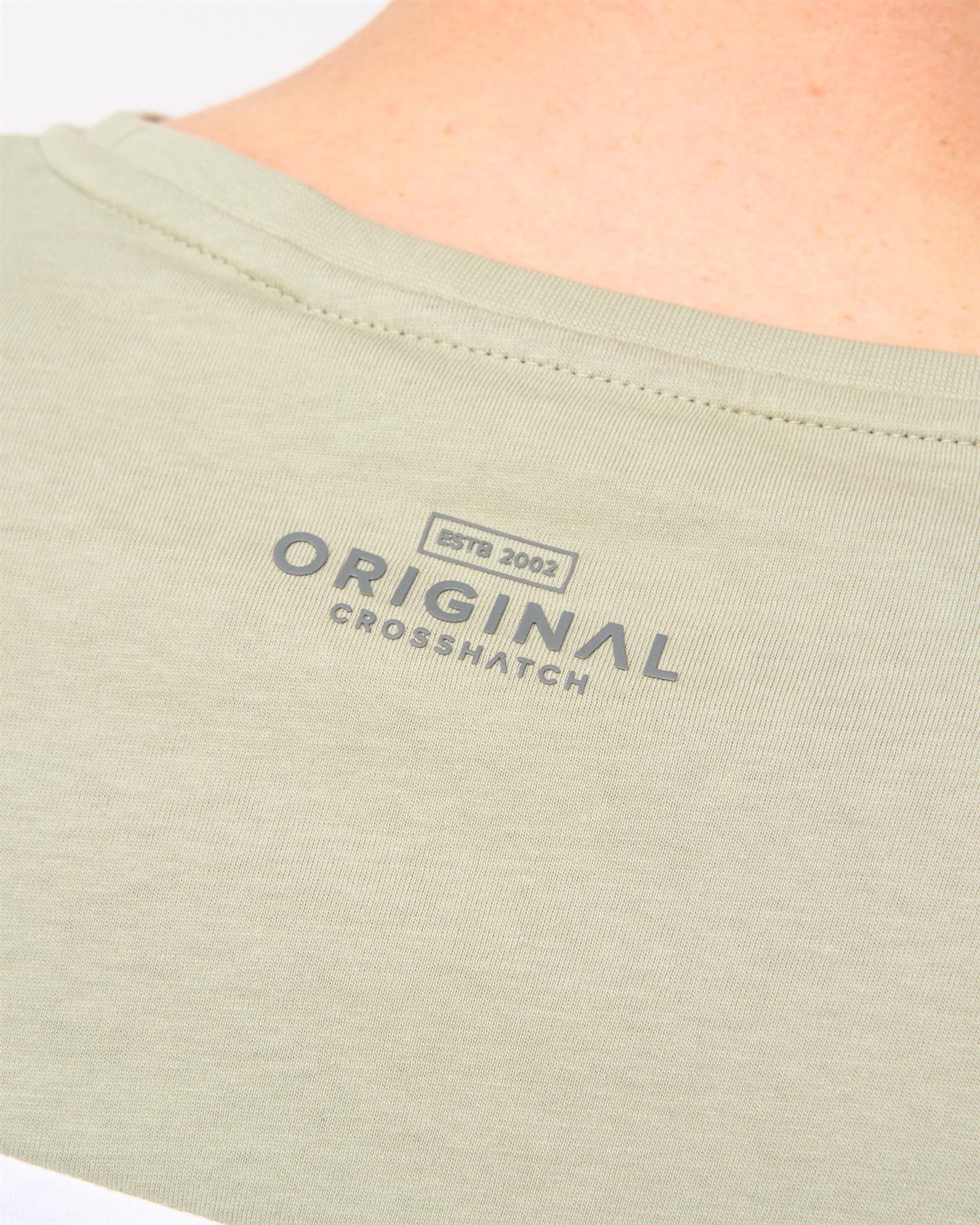Mens Pattermay T-Shirt Light Olive