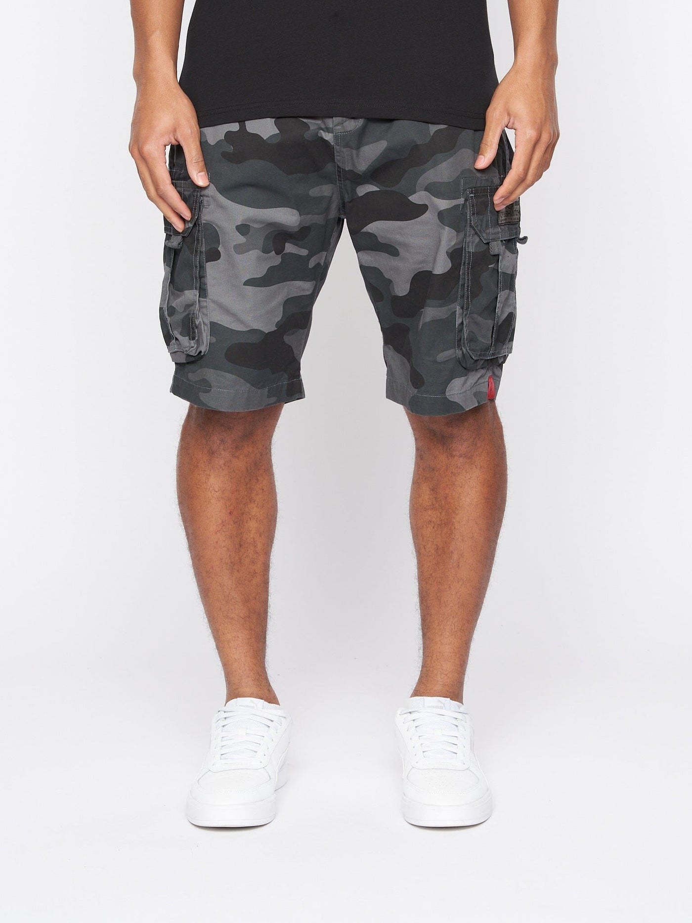 Watchford Shorts Charcoal Camo