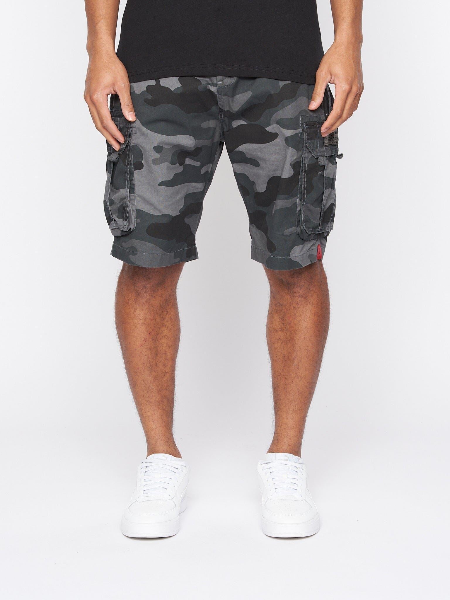 Watchford Shorts Charcoal Camo