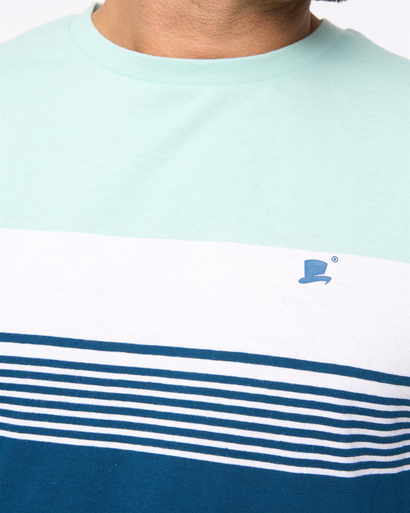 Mens Portmen T-Shirt Mid Blue