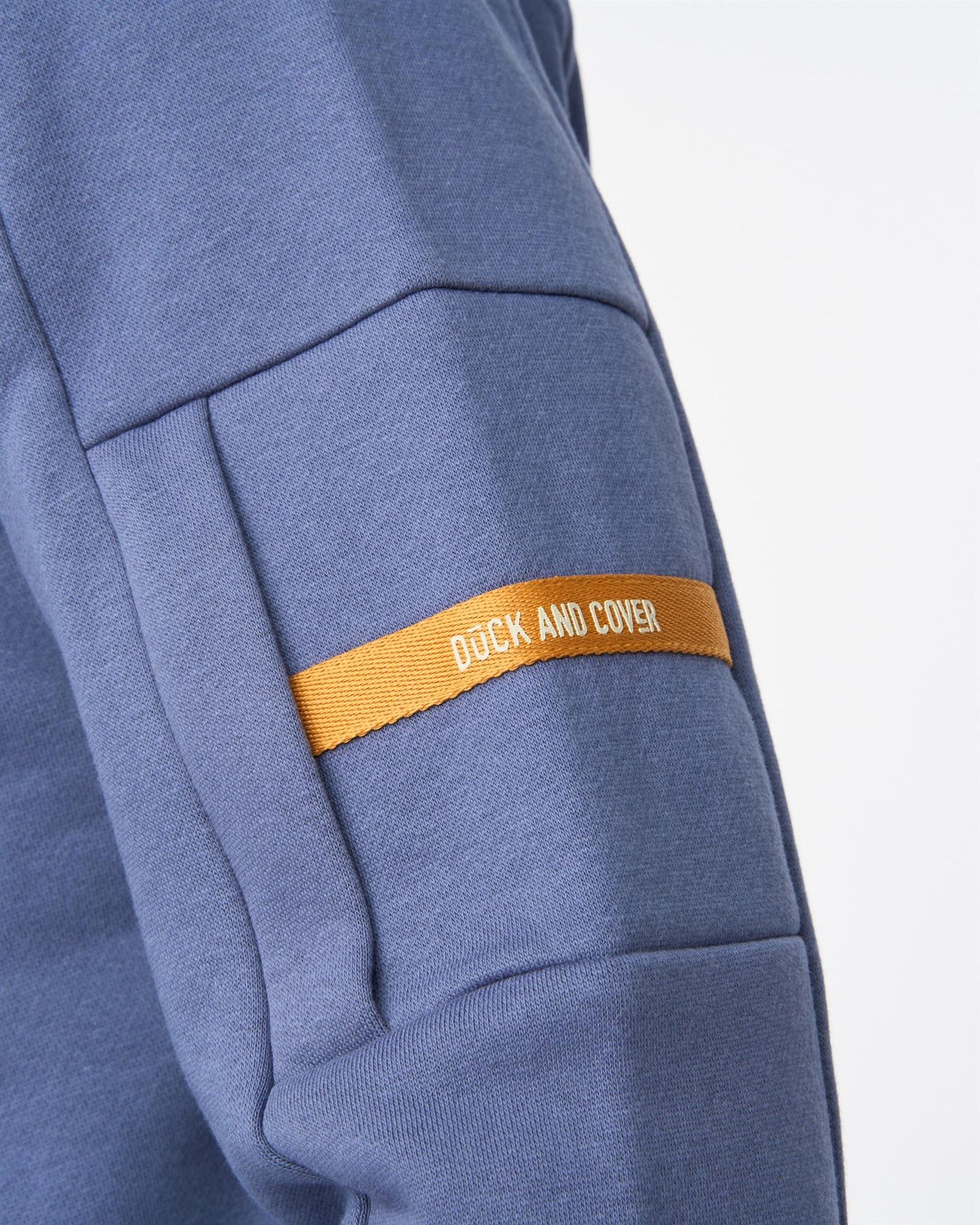 Mens Applewood Crew Sweat Denim Blue
