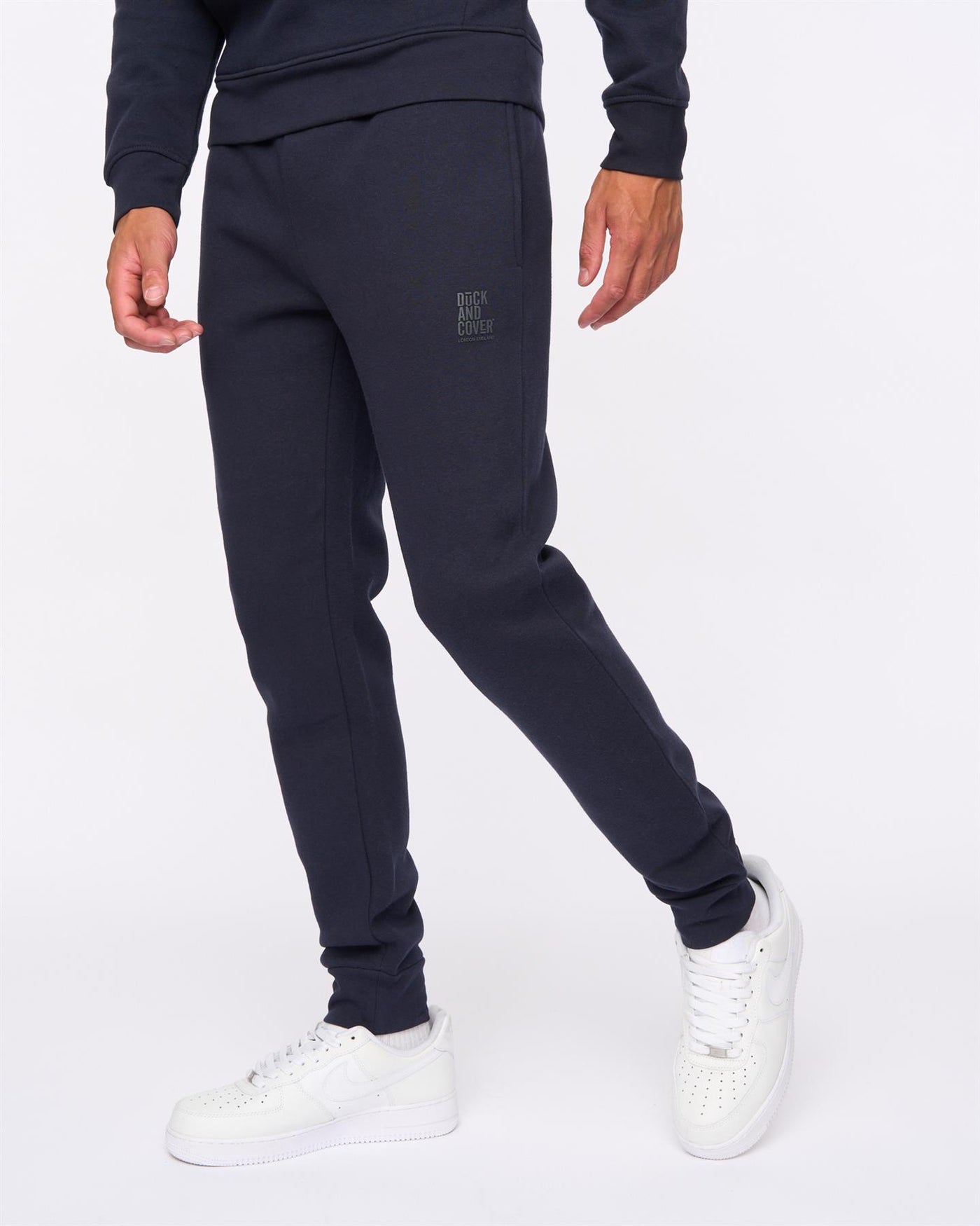 Mens Merchell Jog Set Navy