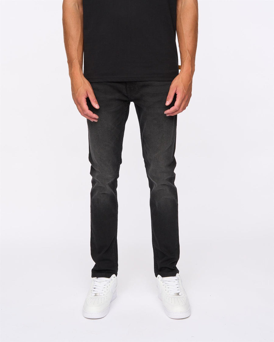 Mens Maylead Slim Fit Jeans Black