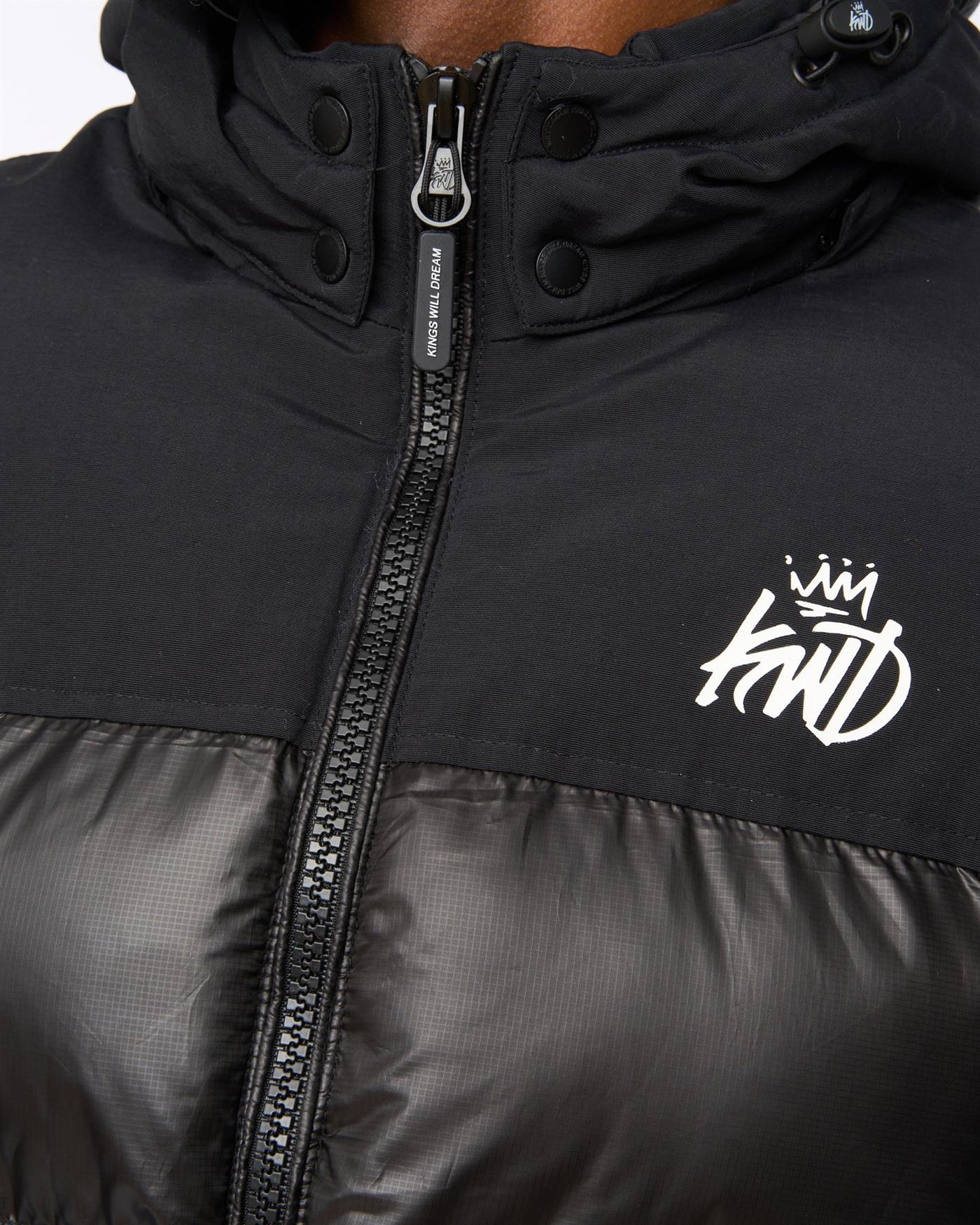 Mens Summs Puffer Jacket Black