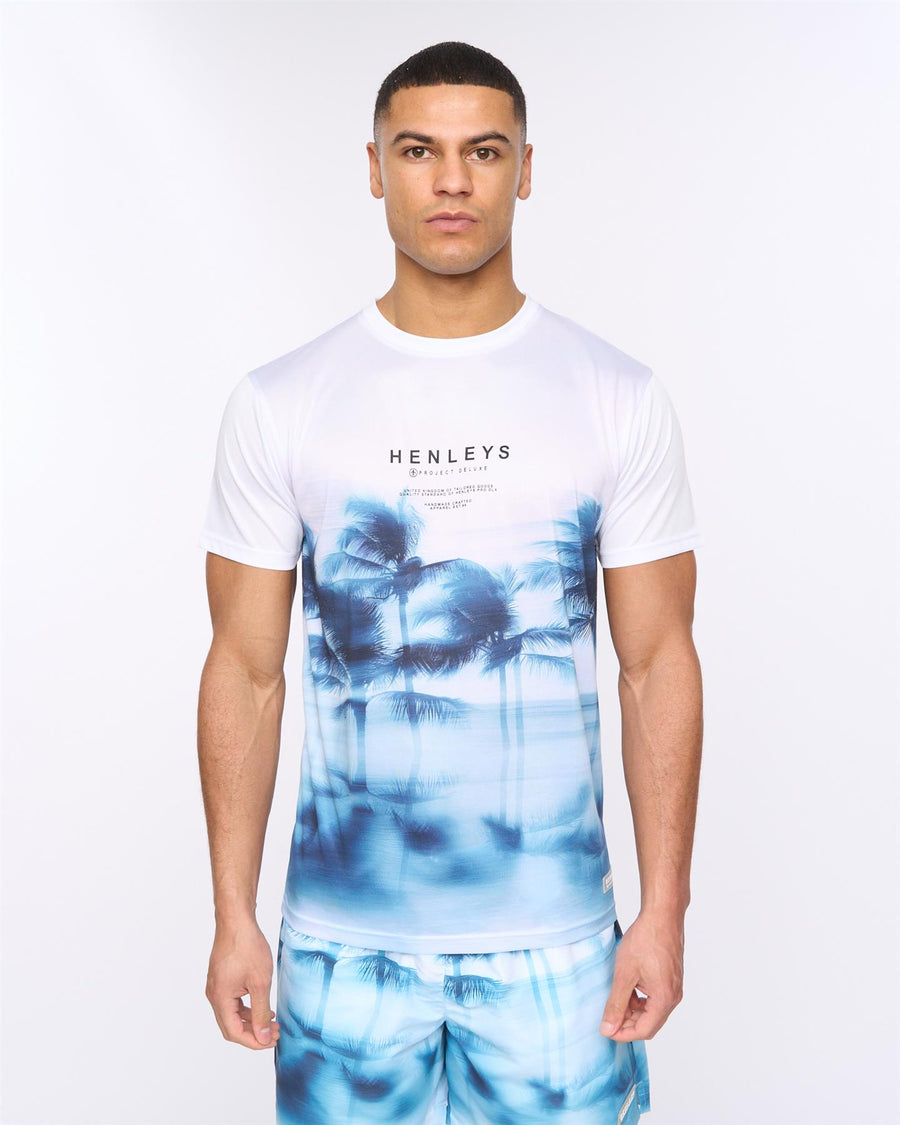 Mens Hennicane T-Shirt Optic White