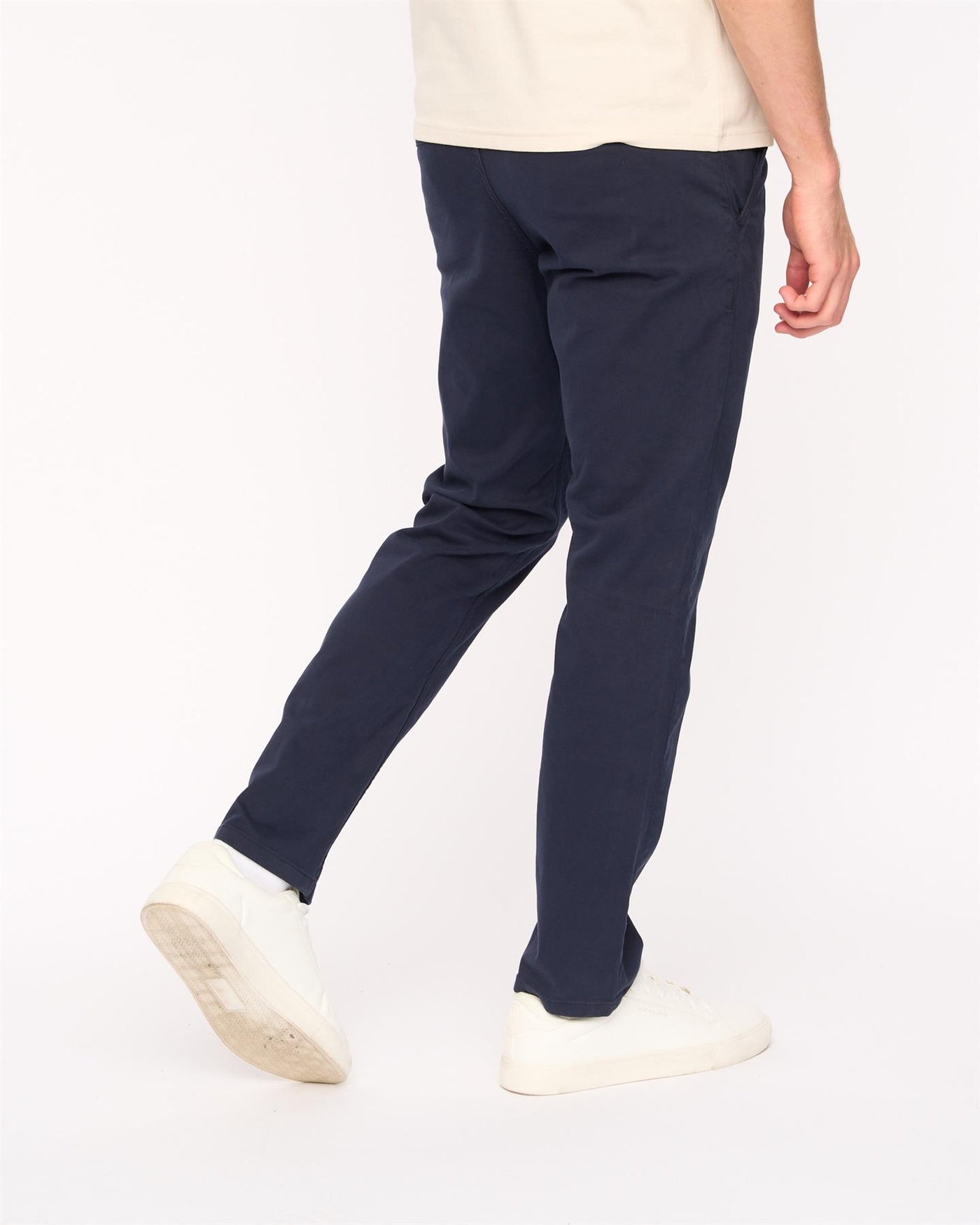 Mens Moretor Chinos Navy