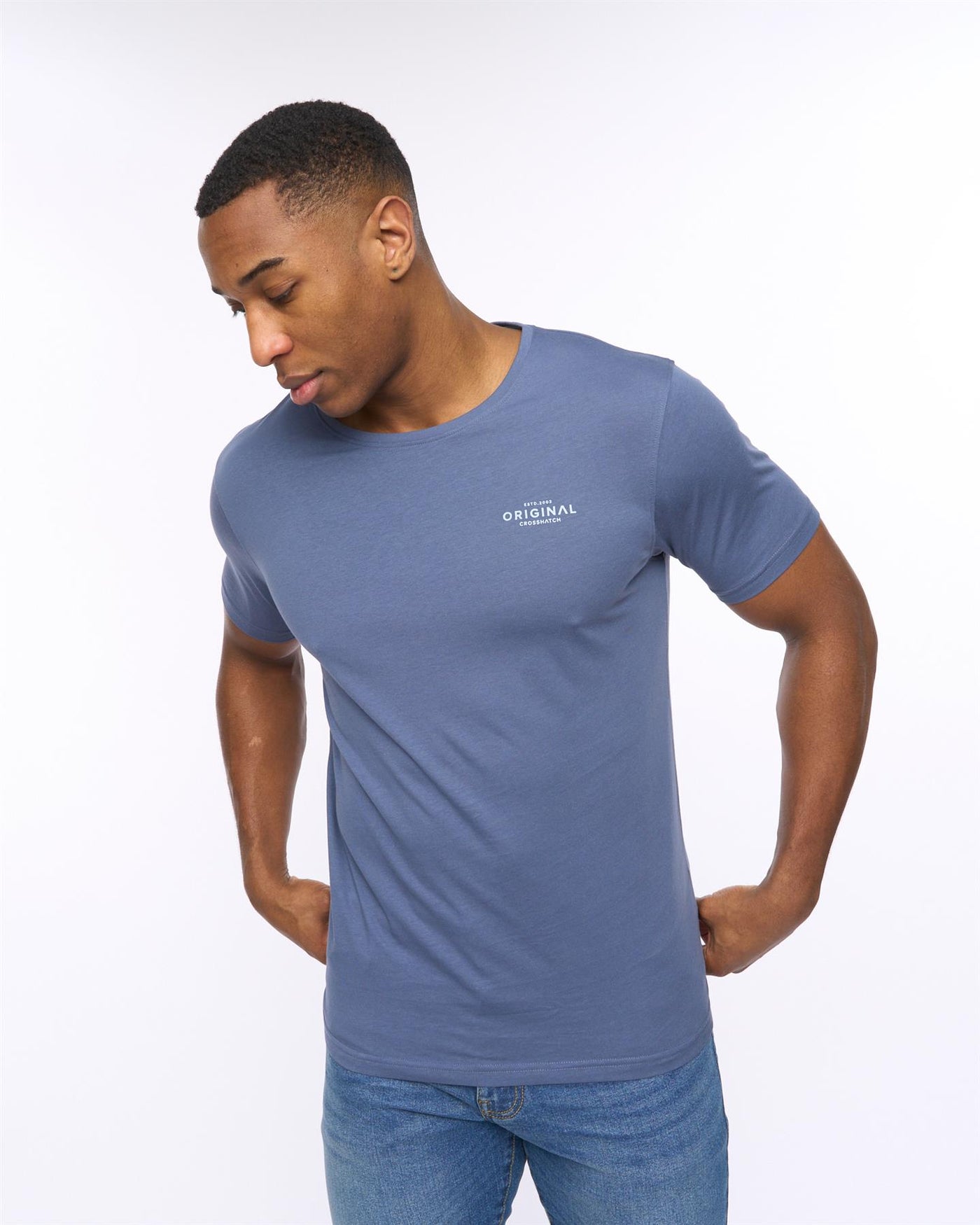 Mens Basicblues T-Shirt 5pk Assorted