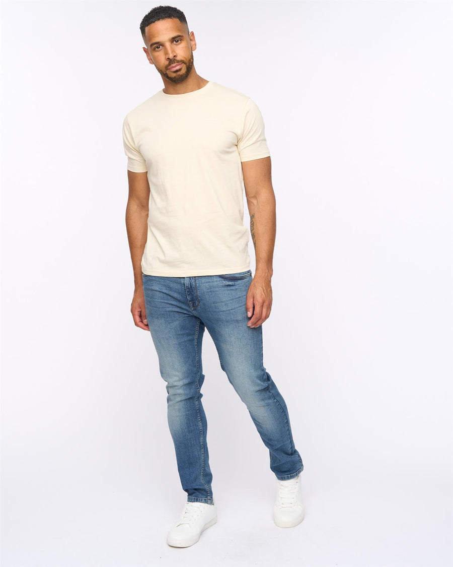 Mens Abingdon Slim Fit Jeans Mid Wash
