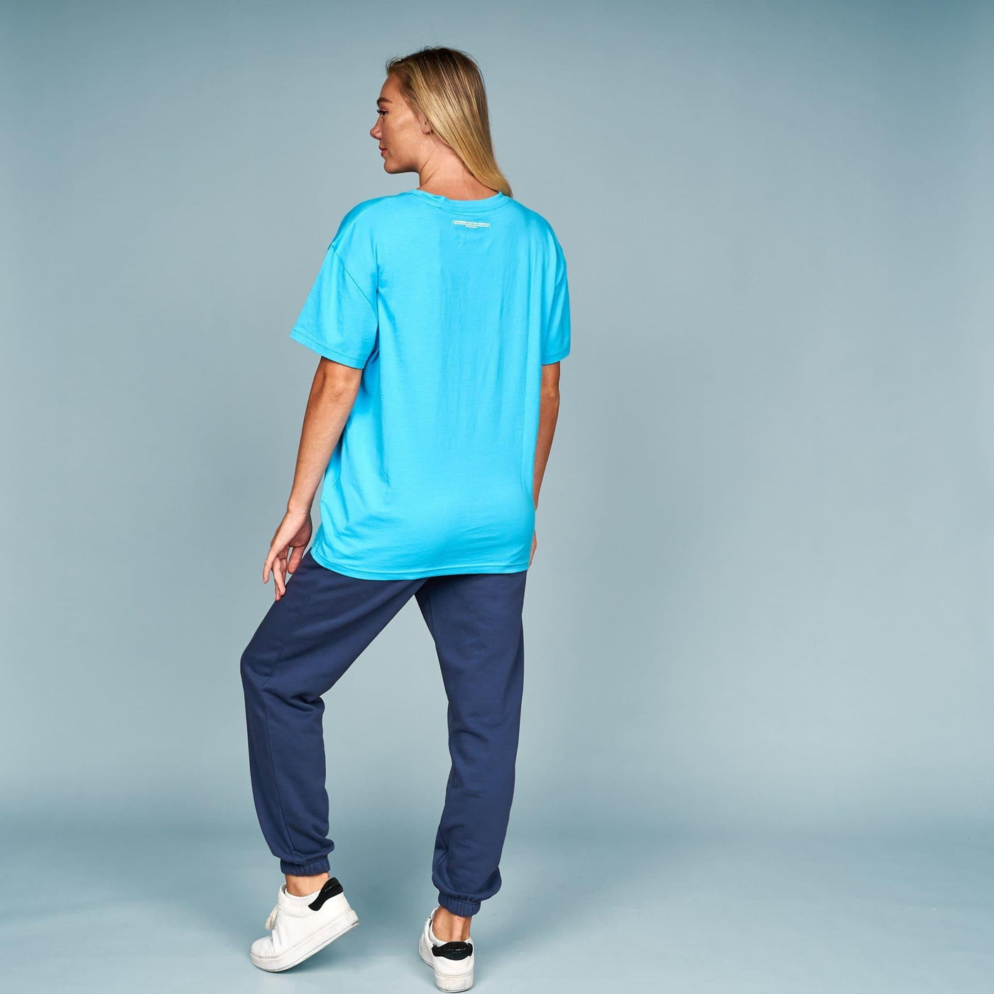 Womens Adalee T-Shirt Cyan