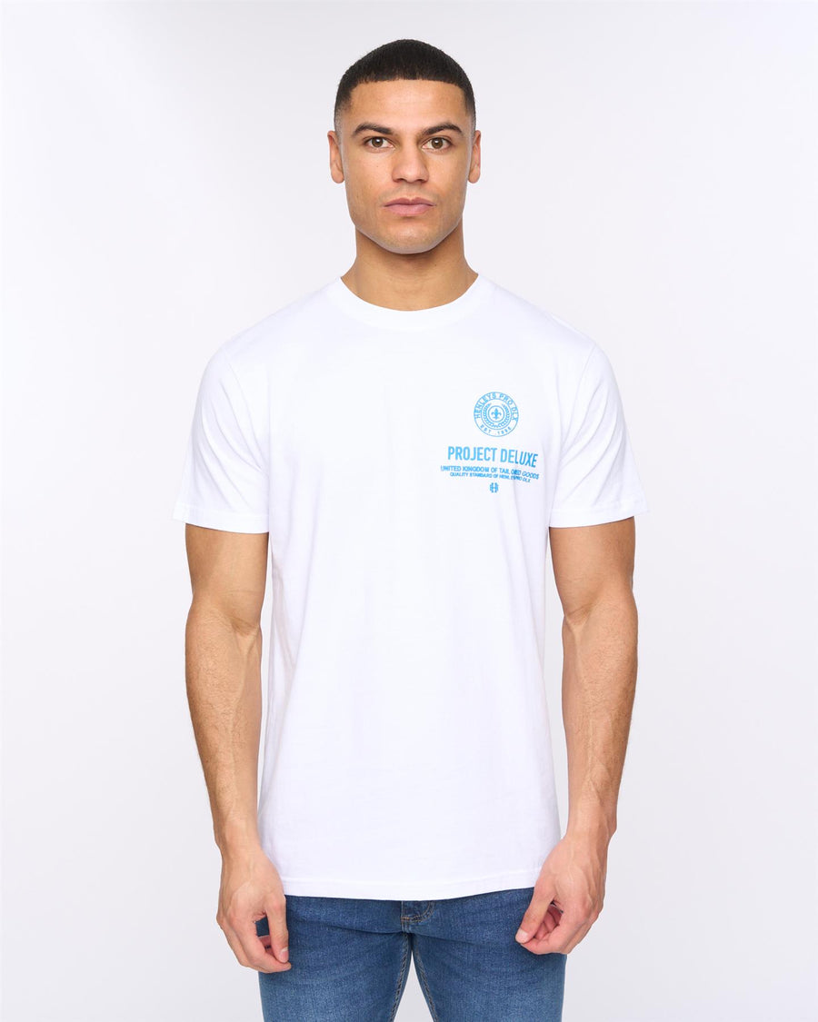 Mens Henstamp T-Shirt Optic White