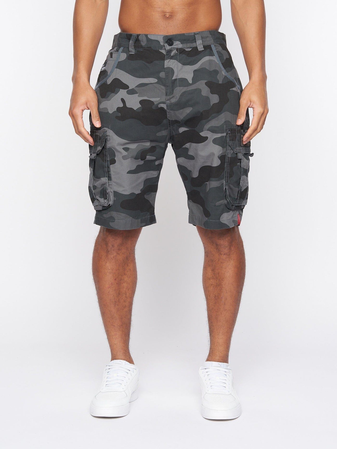 Watchford Shorts Charcoal Camo