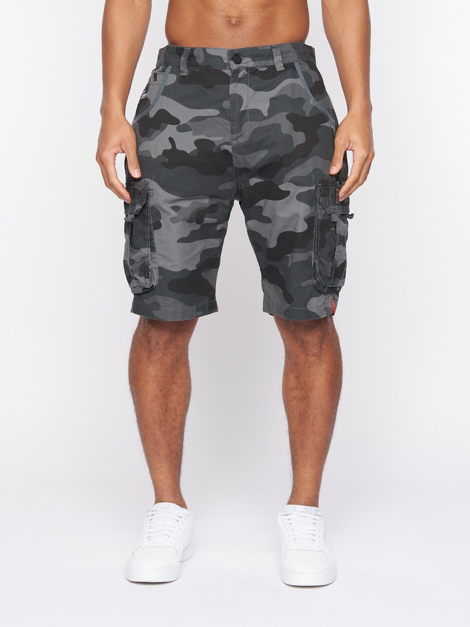 Watchford Shorts Charcoal Camo