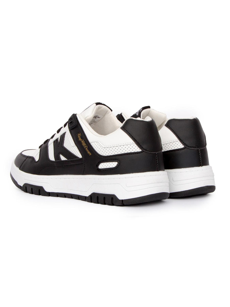 Mens Studio Kay Skater Trainers Black/White