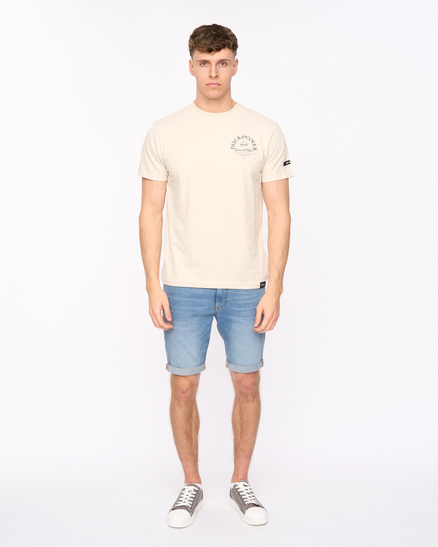 Mens Sudbury T-Shirt Light Stone