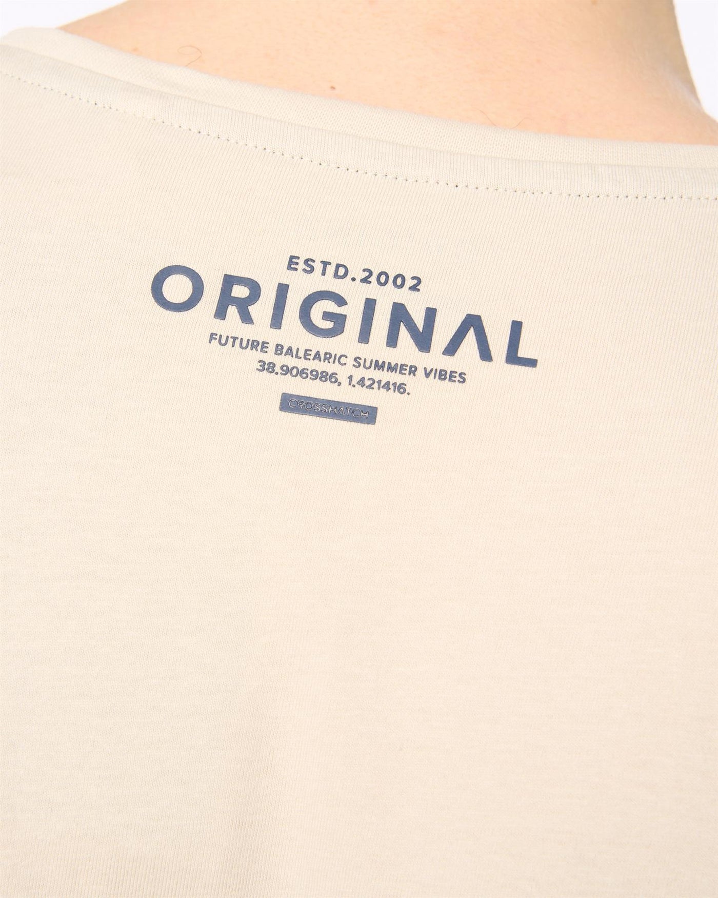 Mens Squarebox T-Shirt Light Stone
