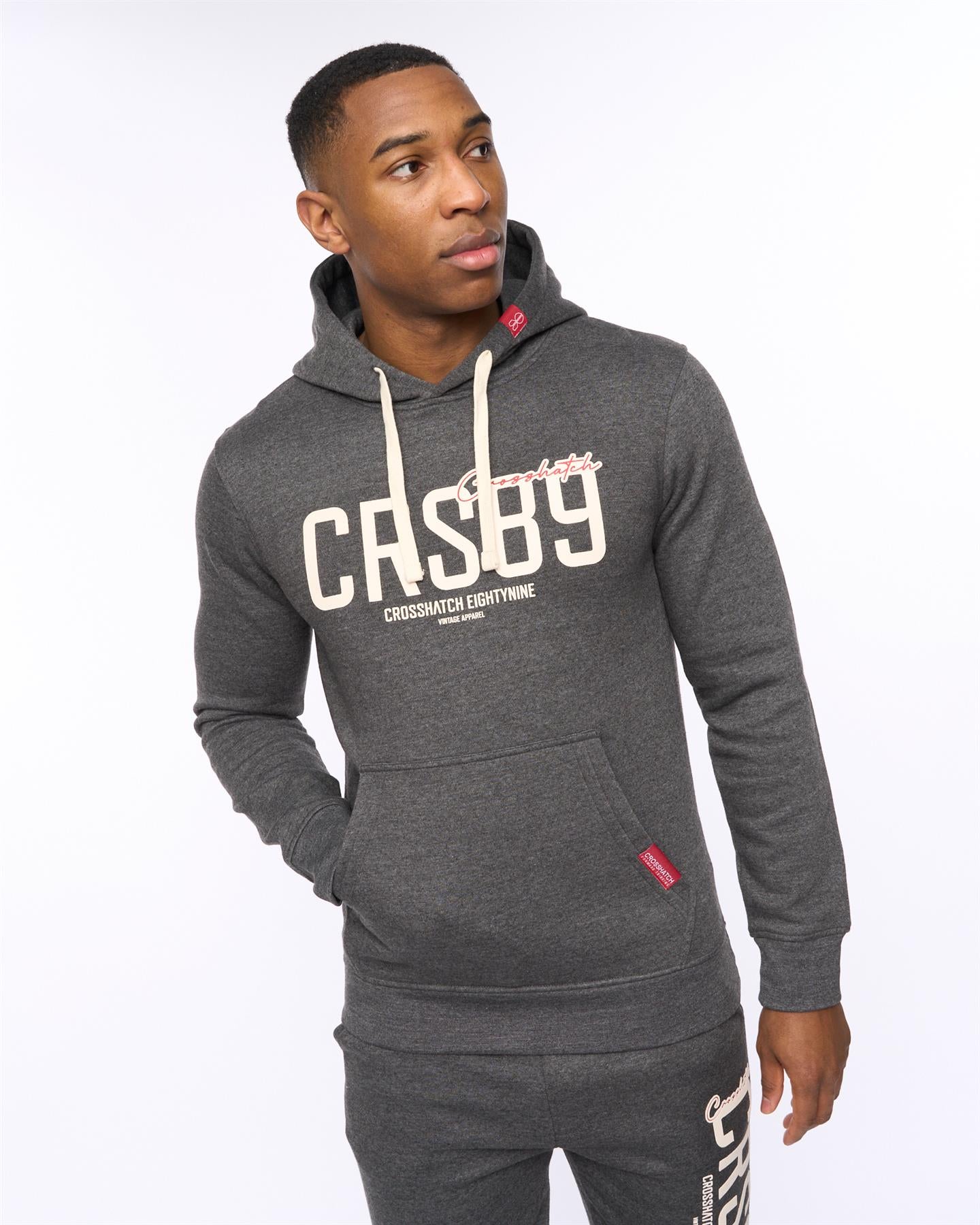 Mens Ellsworth Hoodie Charcoal Marl