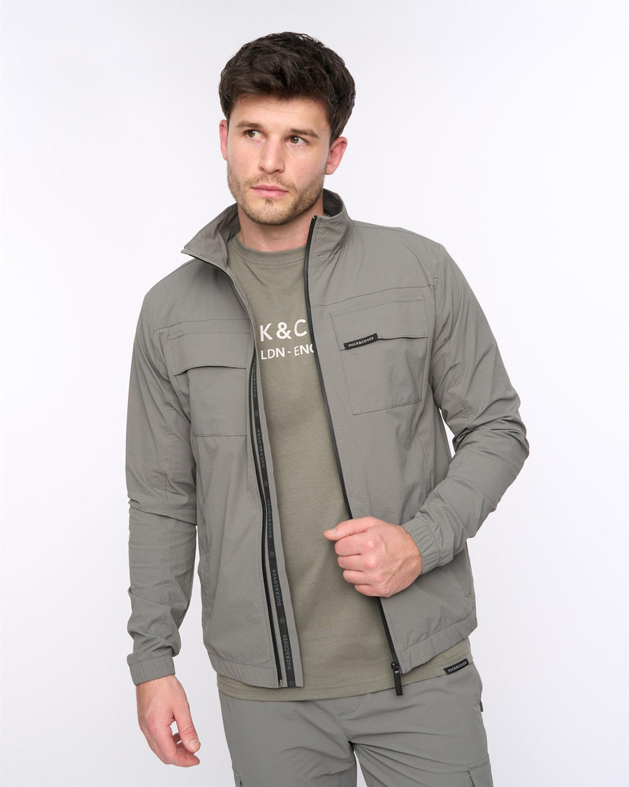 Mens Chamata Jacket Green Slate