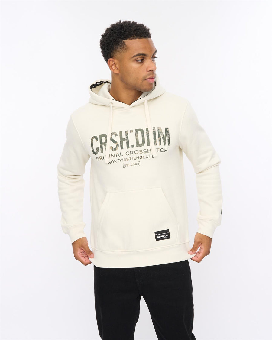 Mens Campbox Hoodie Off White