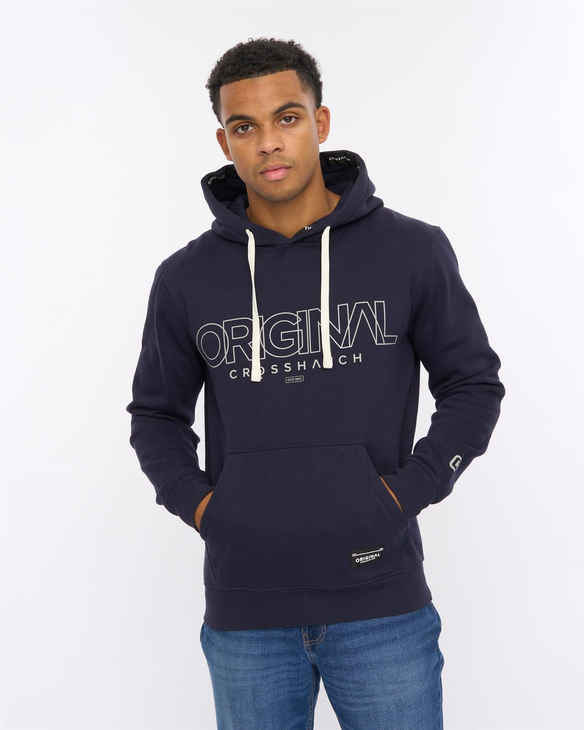 Mens Carrimoore Hoodie Navy