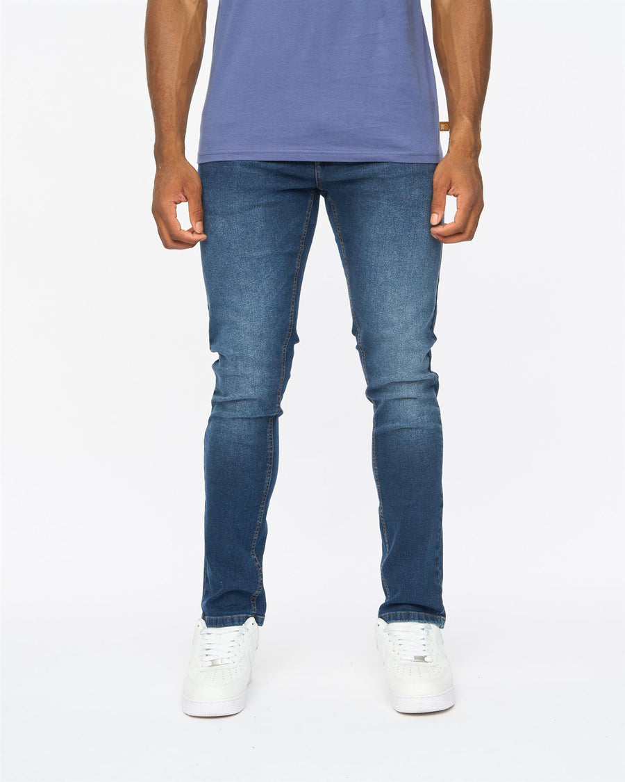 Mens Overburg Slimmer Fit Jeans Dark Wash