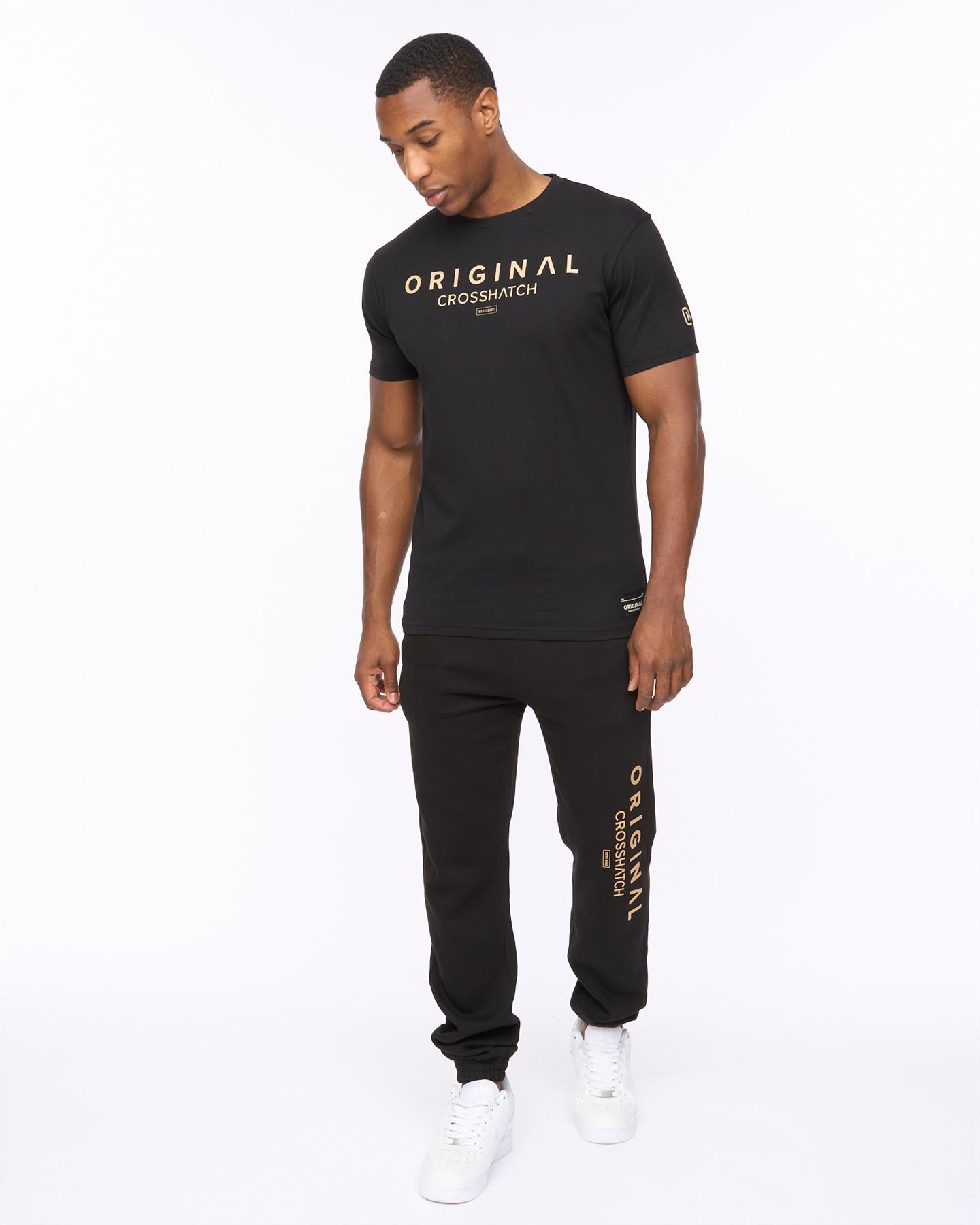 Mens Jamals T-Shirt Black