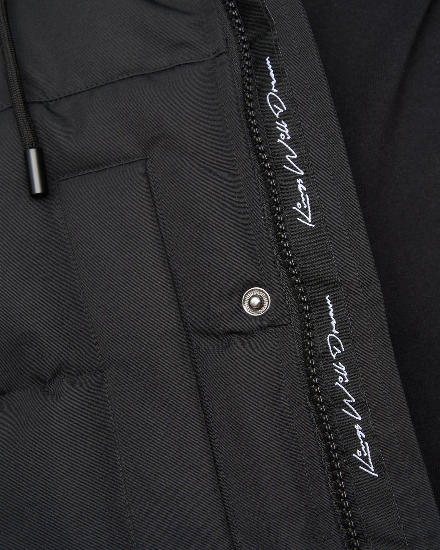 Mens Wakaday Bomber Jacket Black