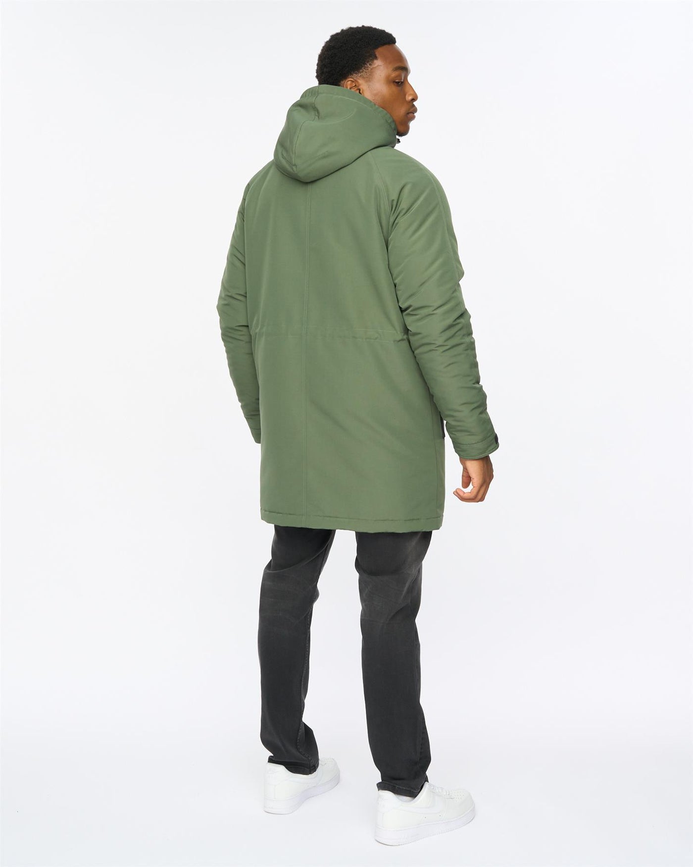 Mens Copfords Parka Dark Olive