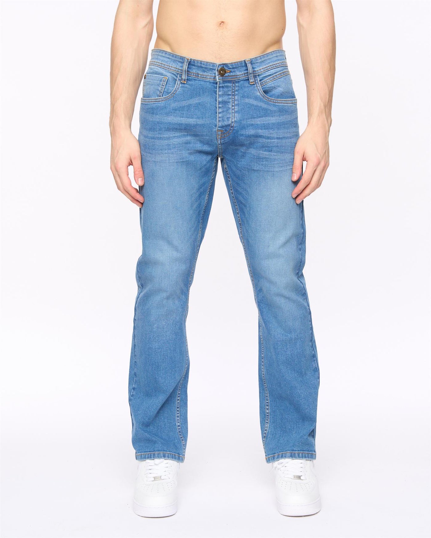 Winsbury Bootcut Jeans Stone Wash