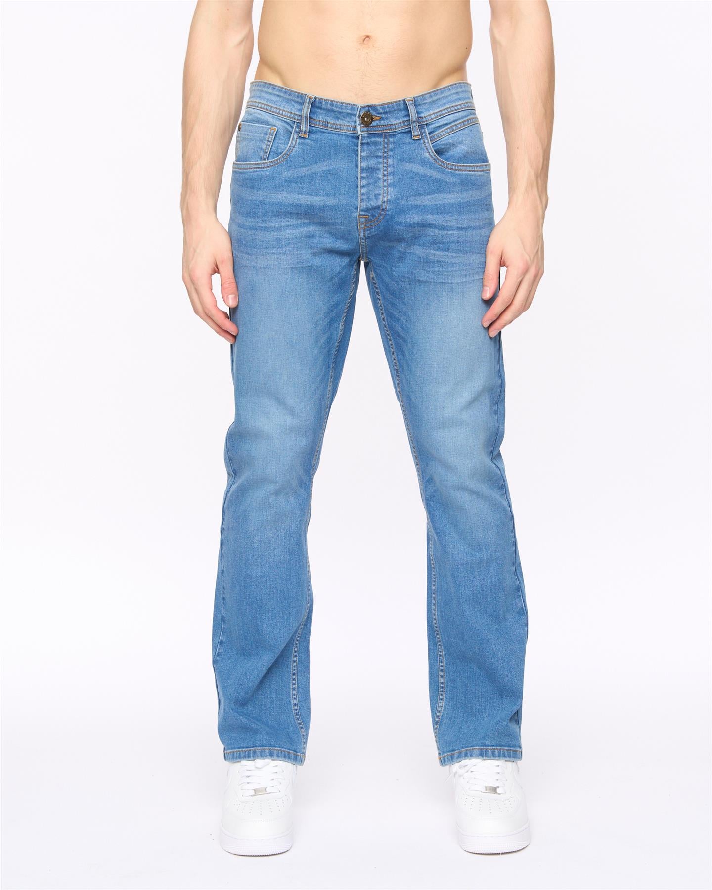 Winsbury Bootcut Jeans Stone Wash