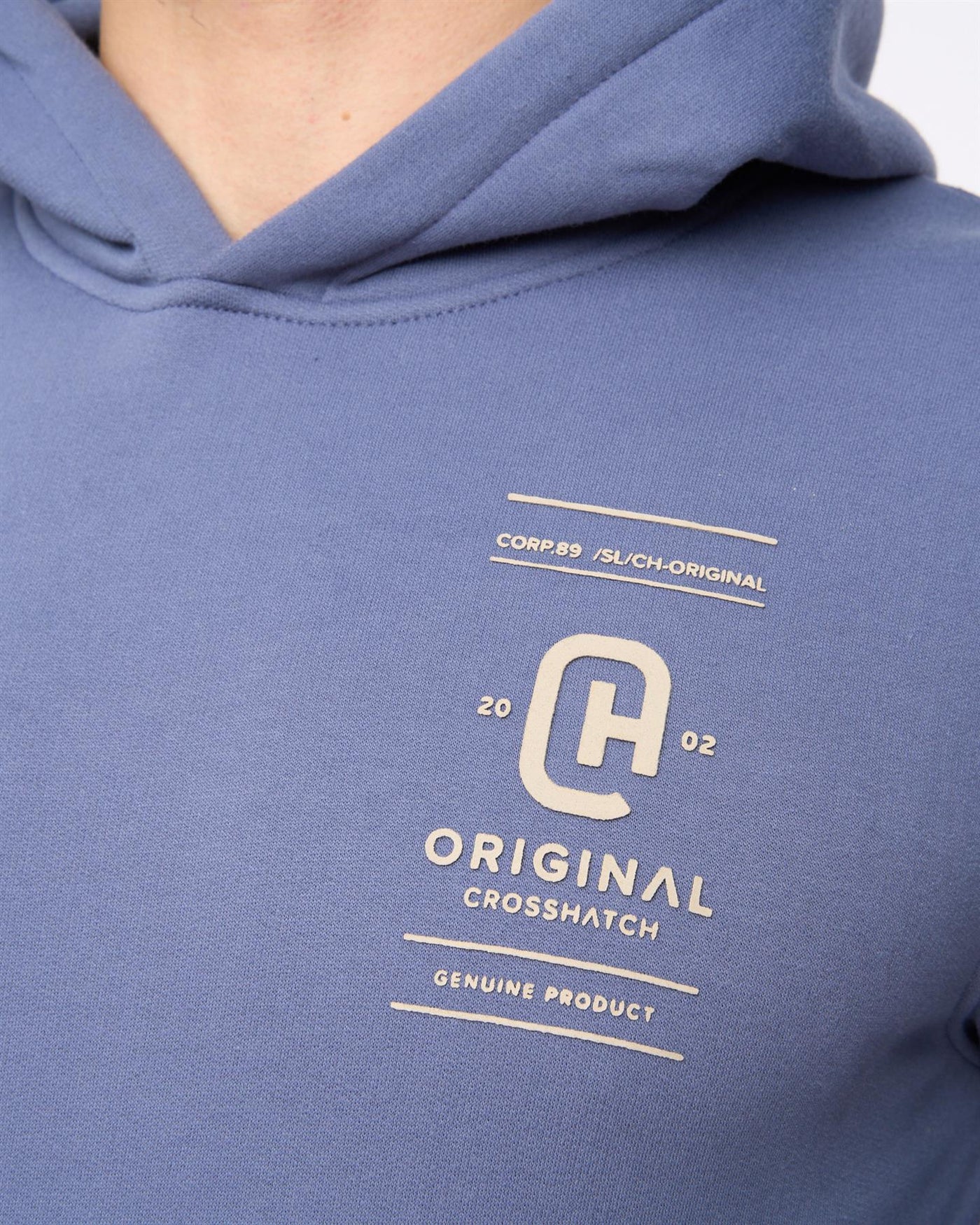 Mens Jamolat Hoodie Denim Blue