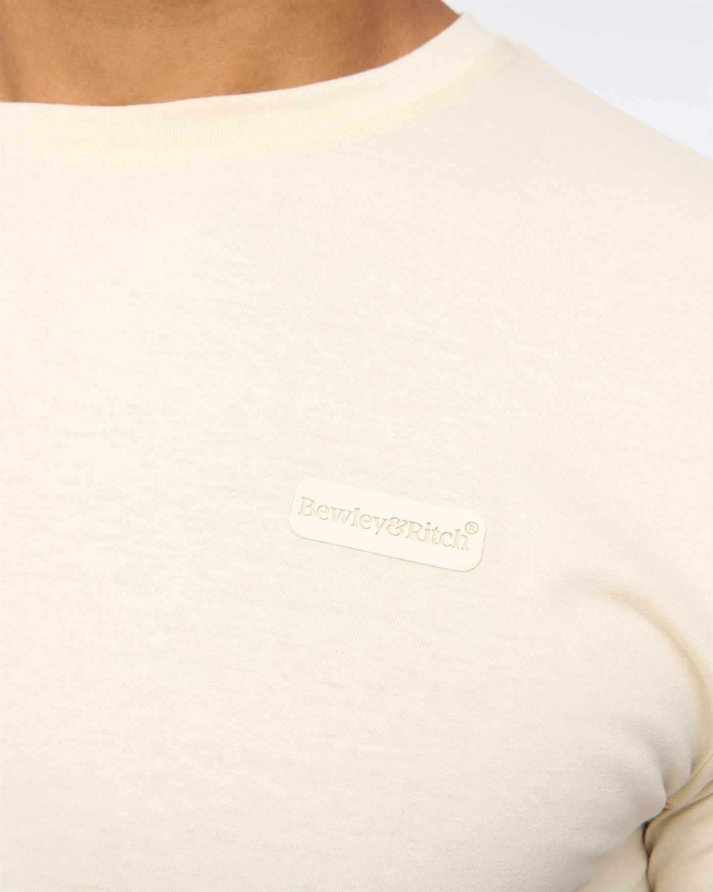 Mens Amonite T-Shirt Beige