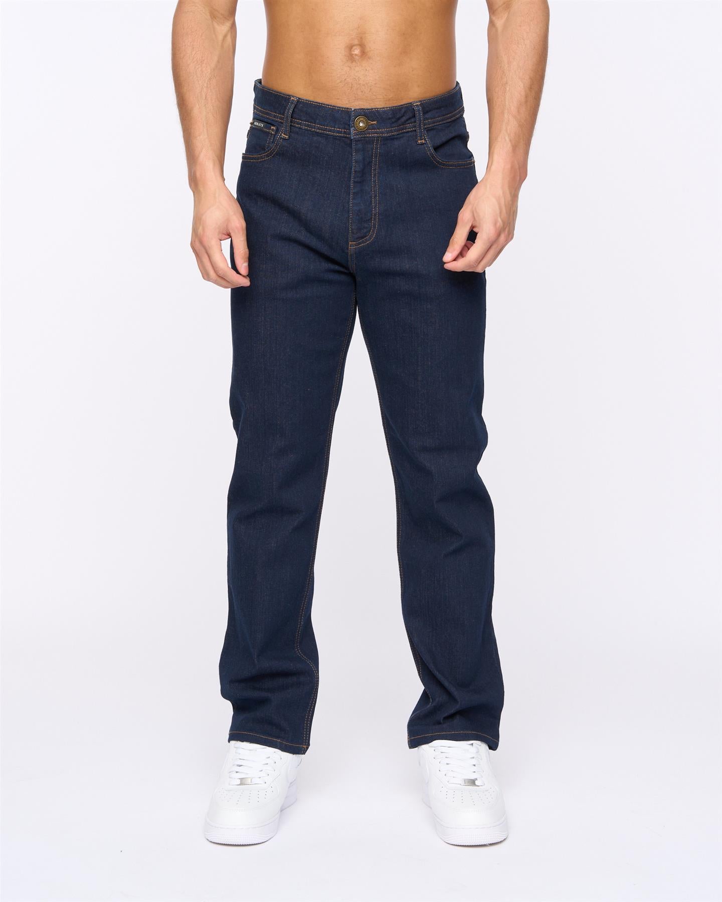 Mens Breeze Straight Fit Jeans Raw