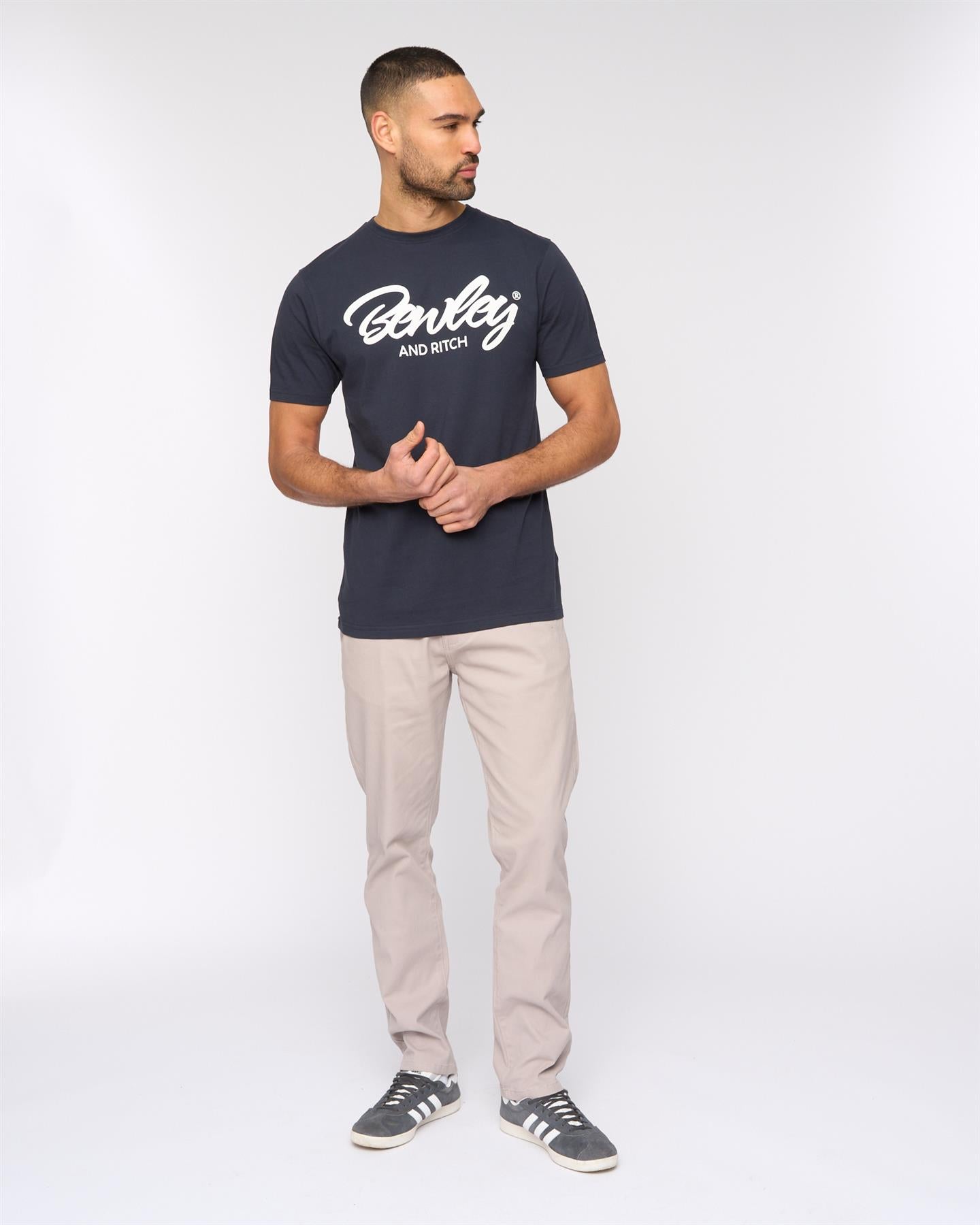 Mens  Yardley T-Shirt Navy