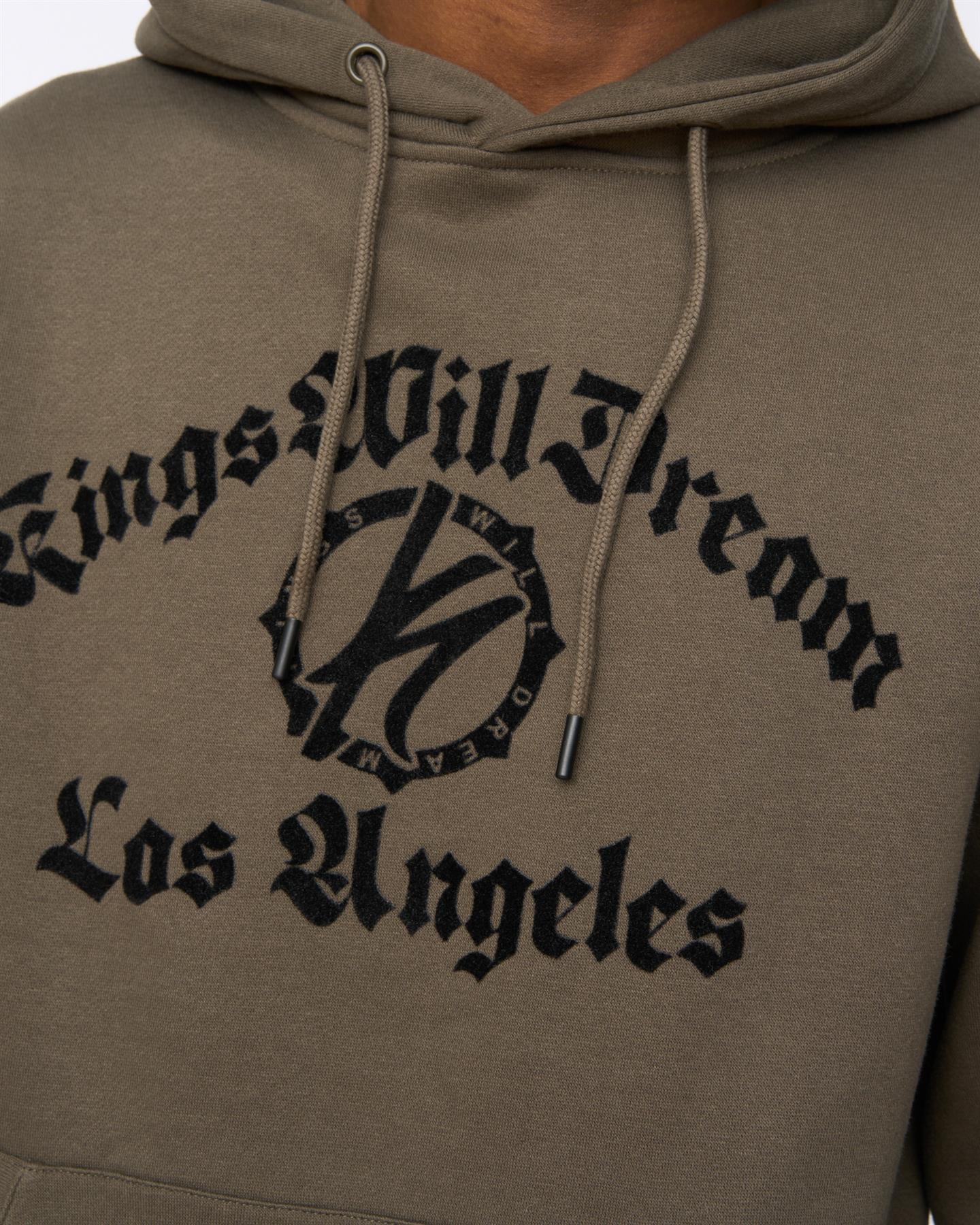 Mens Gothically Hoodie Olive