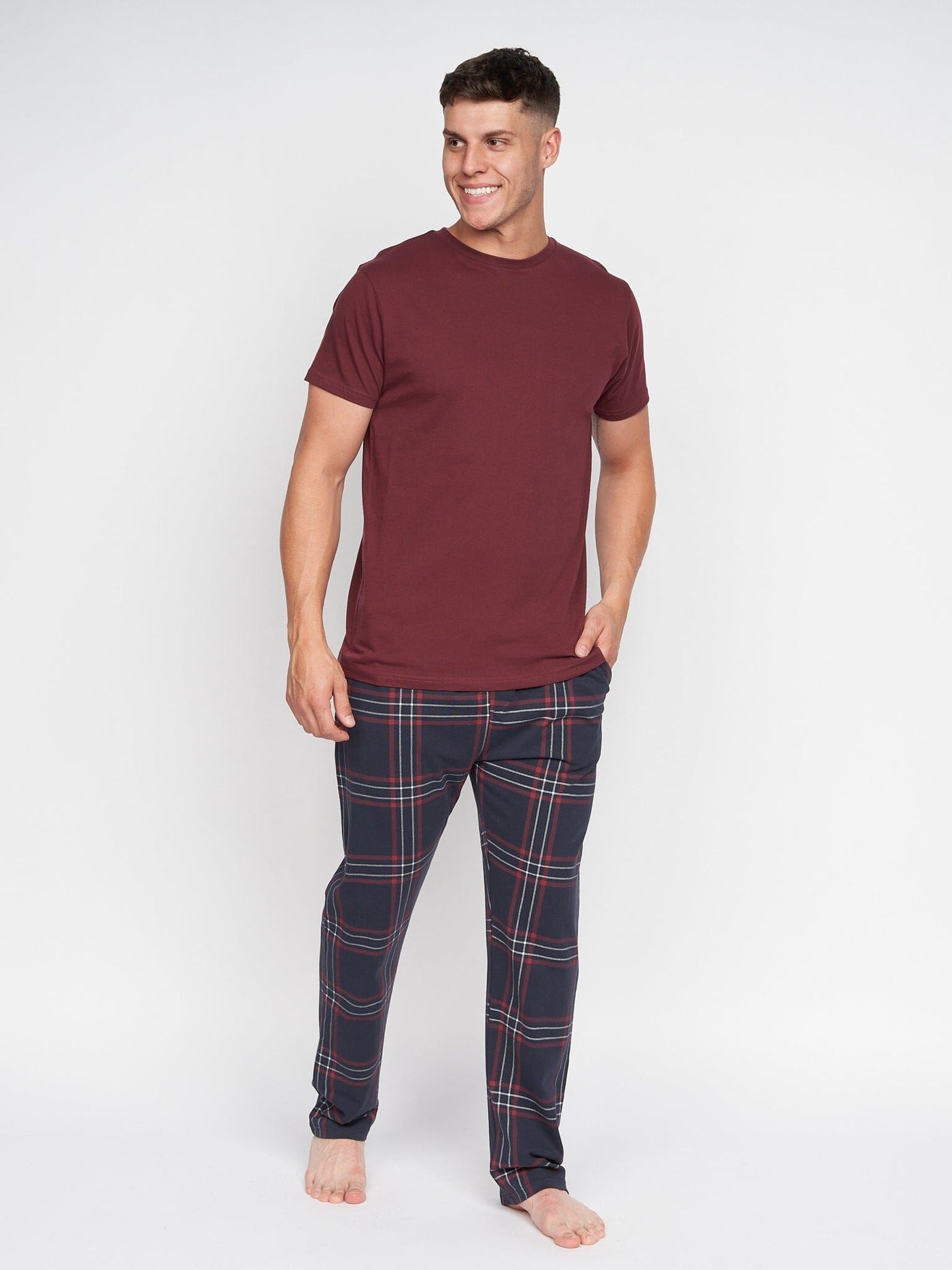 Callister Loungewear Set Burgundy