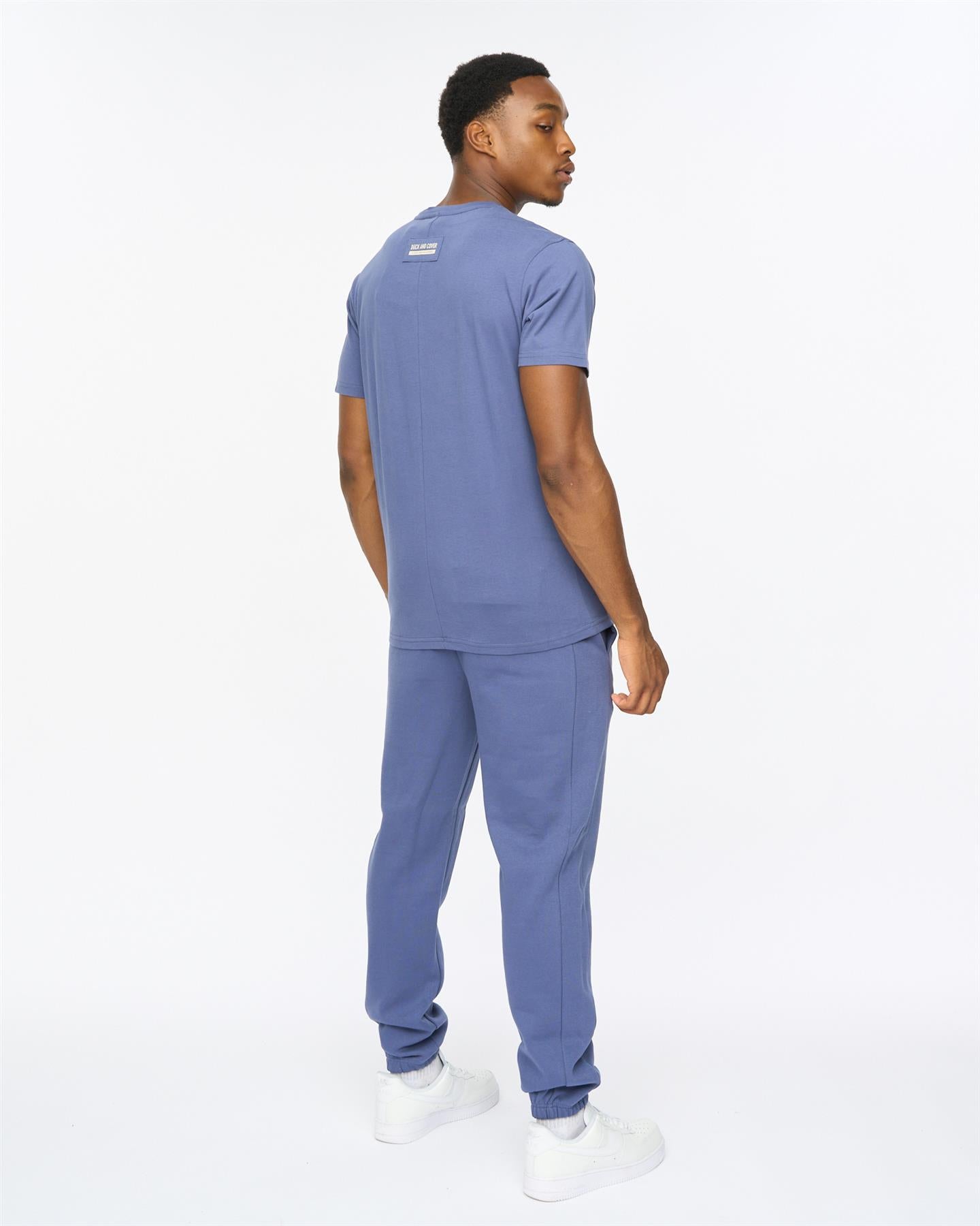 Mens Applewood T-Shirt Denim Blue