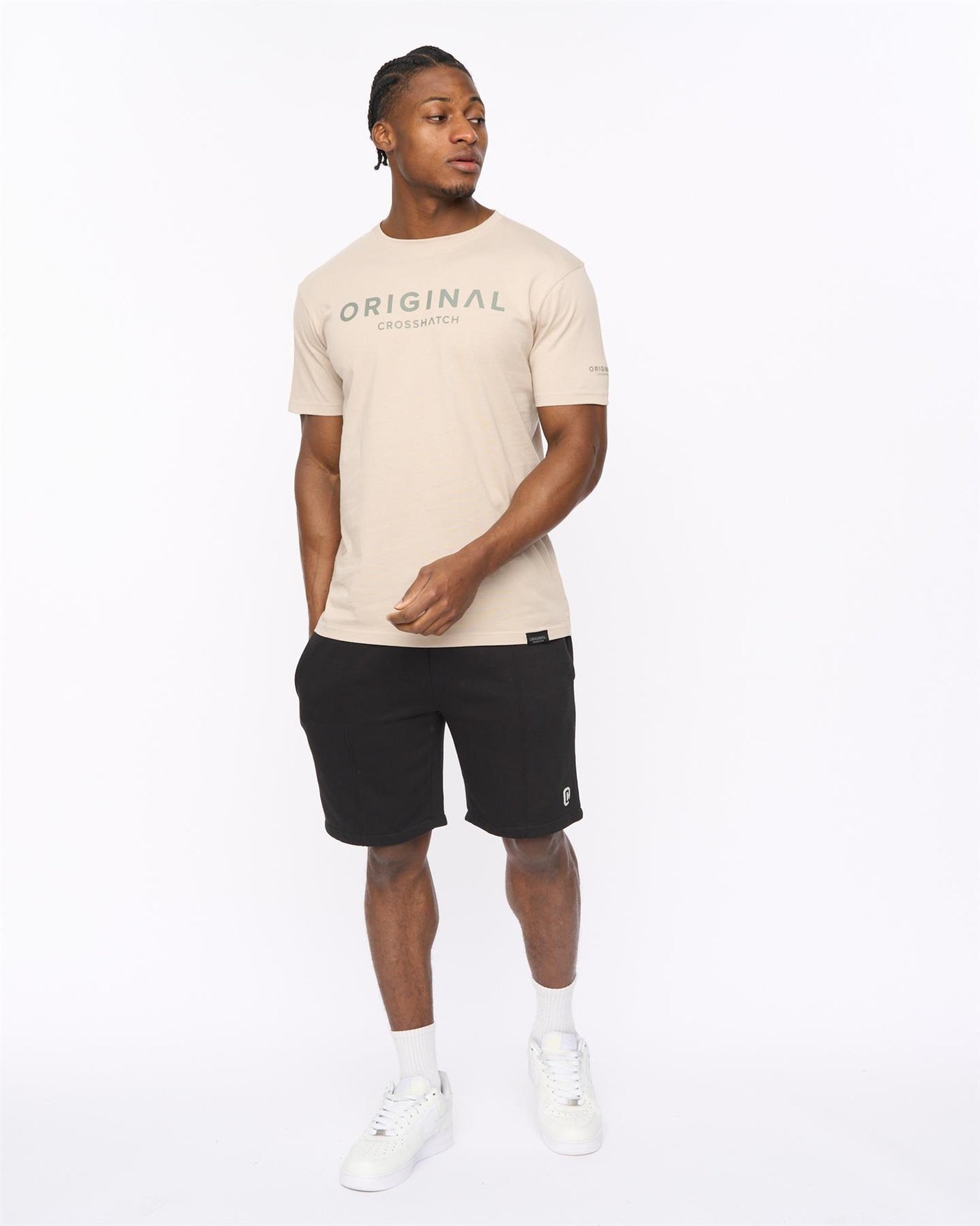 Mens Bardon Jog Shorts Black