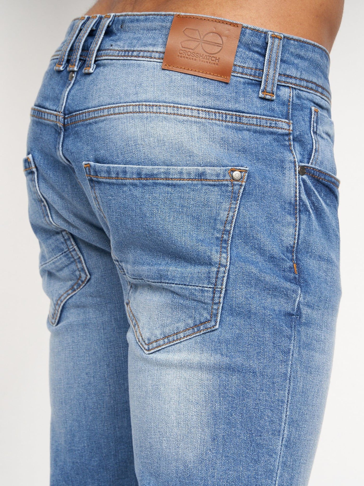 Sheldons Slim Fit Jeans Light Wash